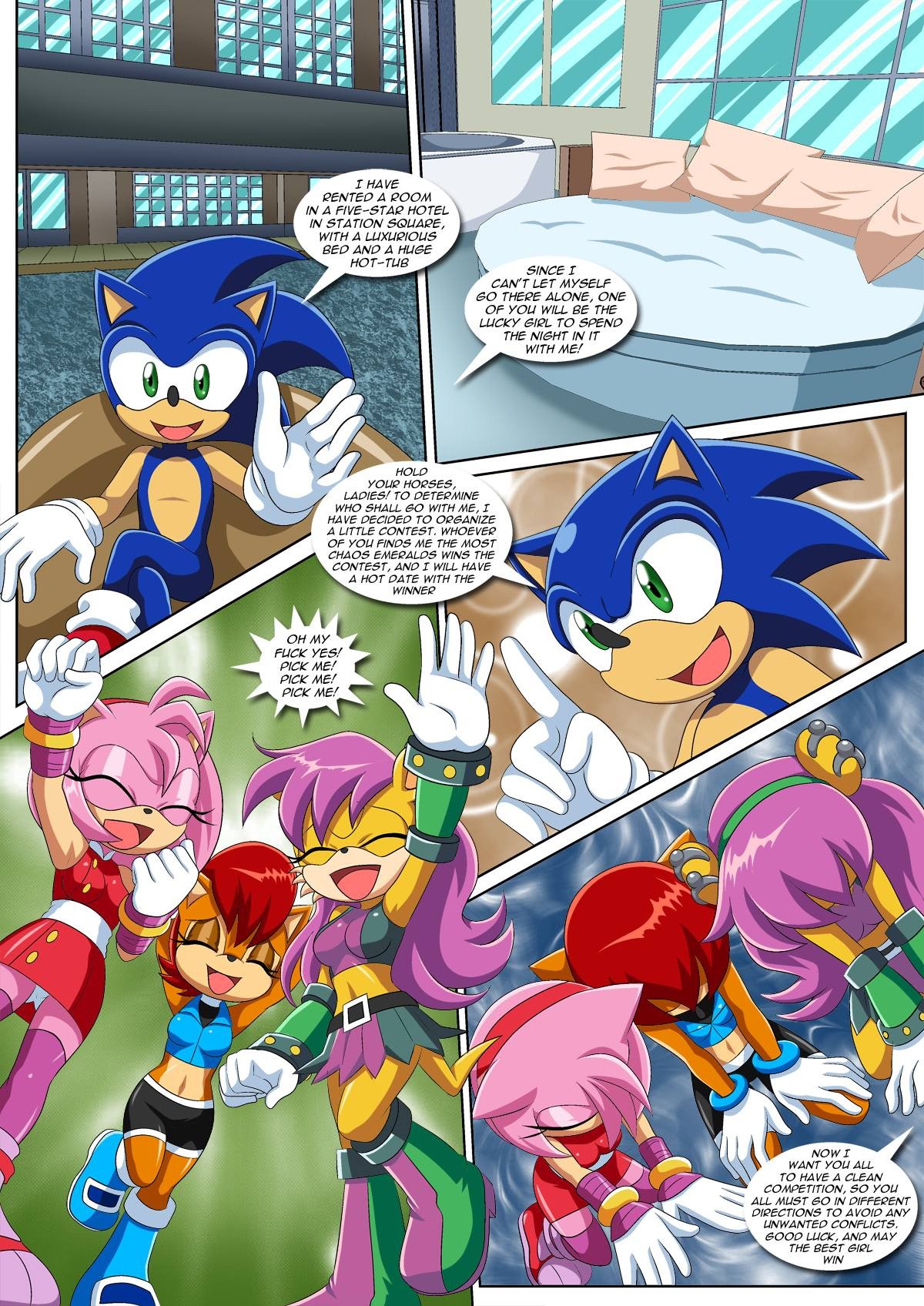 Sonic XXX Project 4 porn comic picture 3