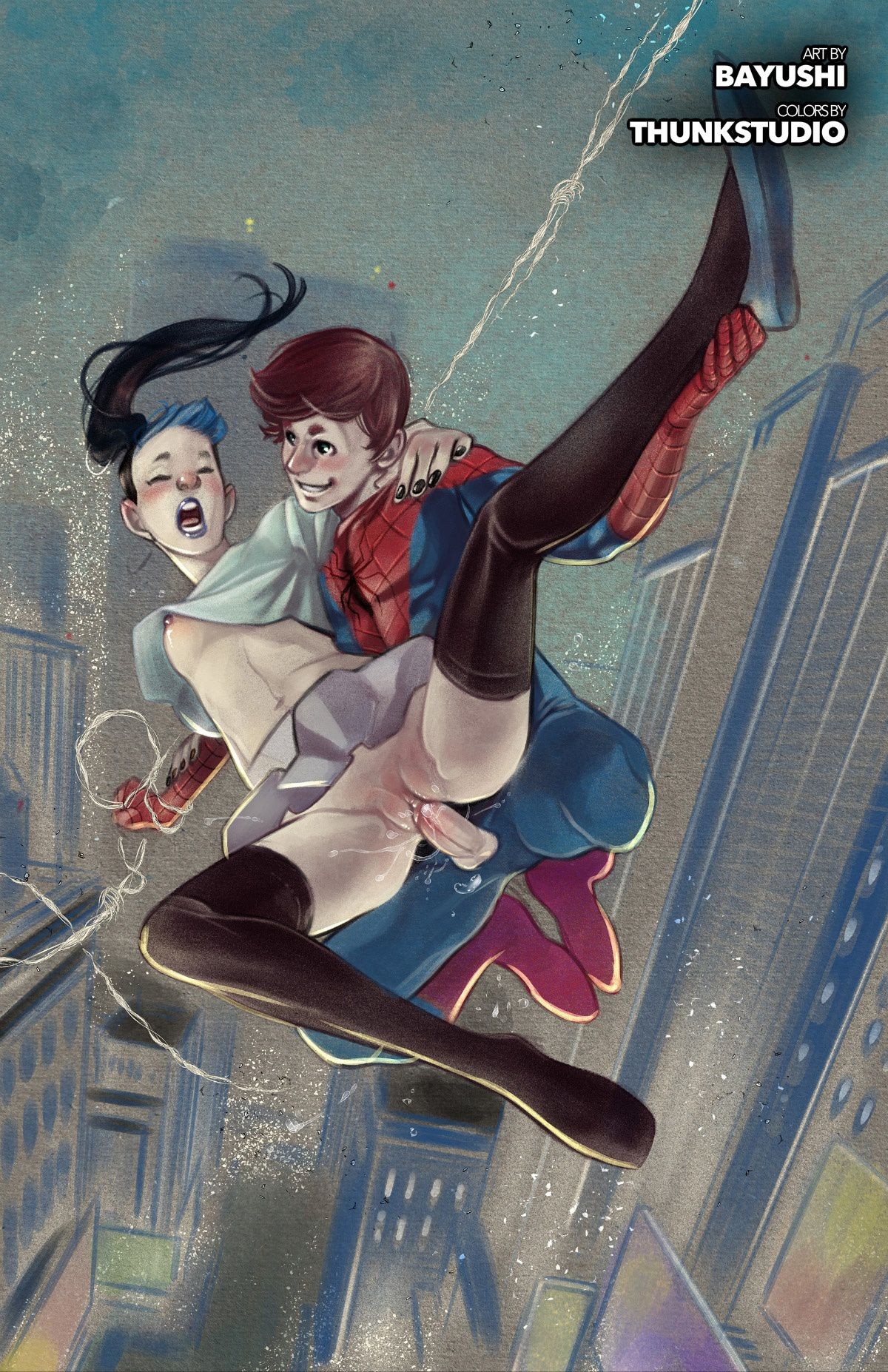 Spider-man - Bloodline porn comic picture 11