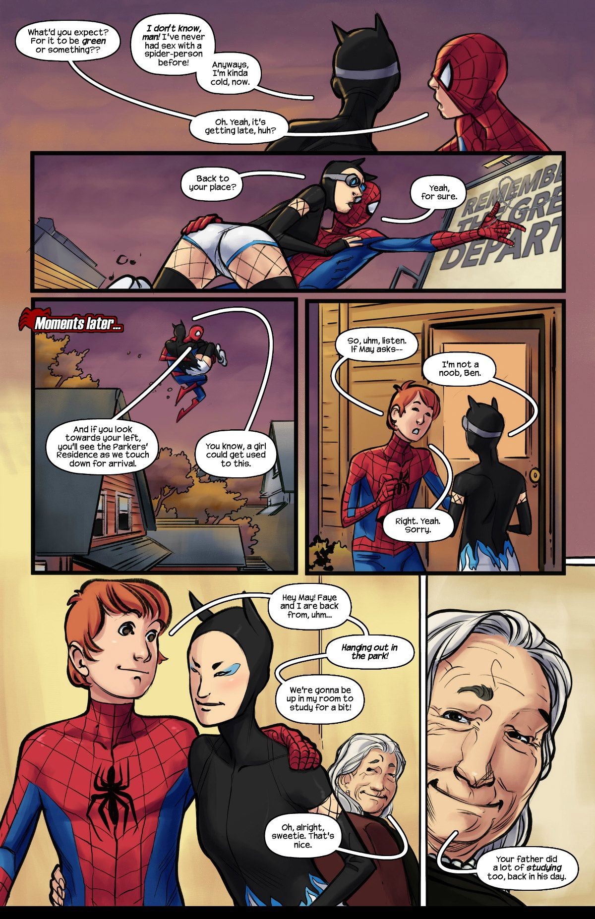 Spider-man - Bloodline porn comic picture 8