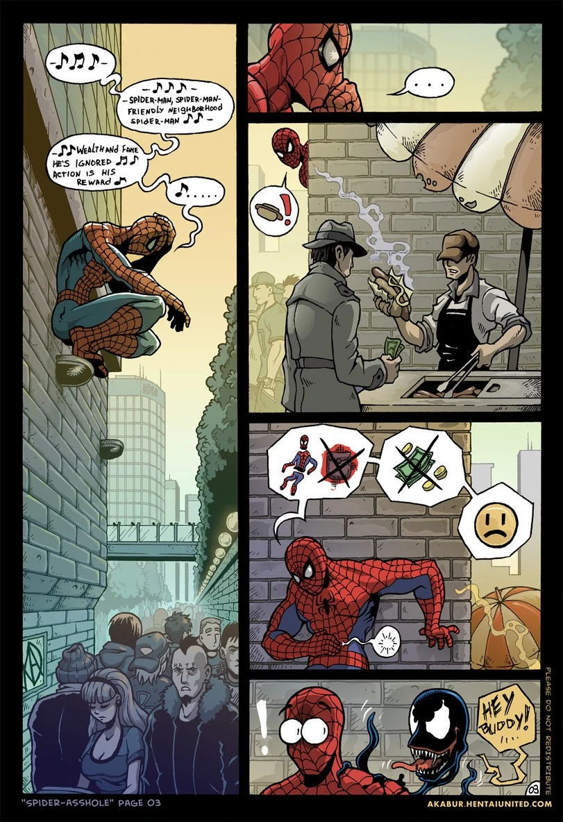 Spider-Man XXX A porn parody porn comic picture 4