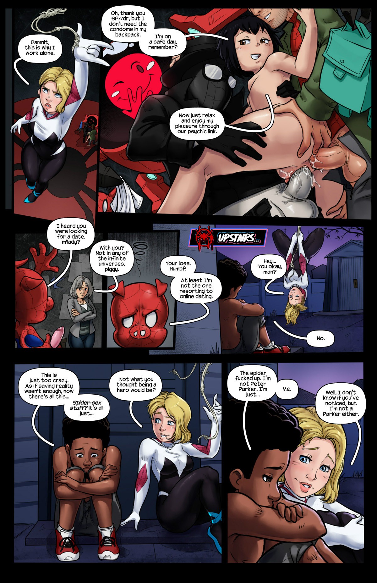 Spider-Sex: Into The Spider-Smut porn comic picture 6