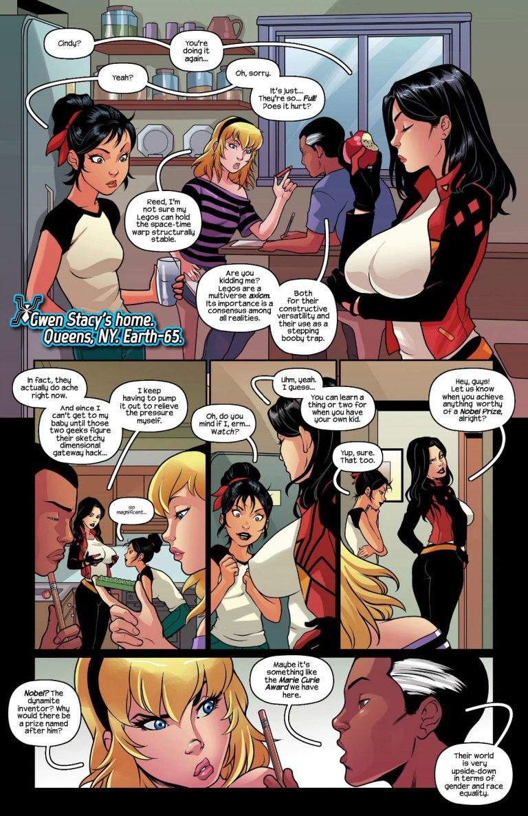 Spider Women porn comic picture 2