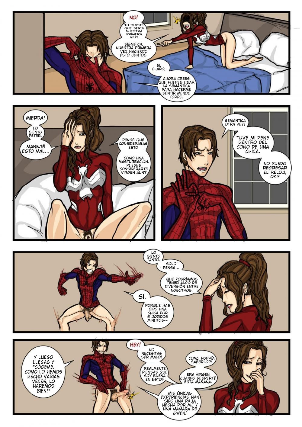 Spidercest 4 porn comic picture 3