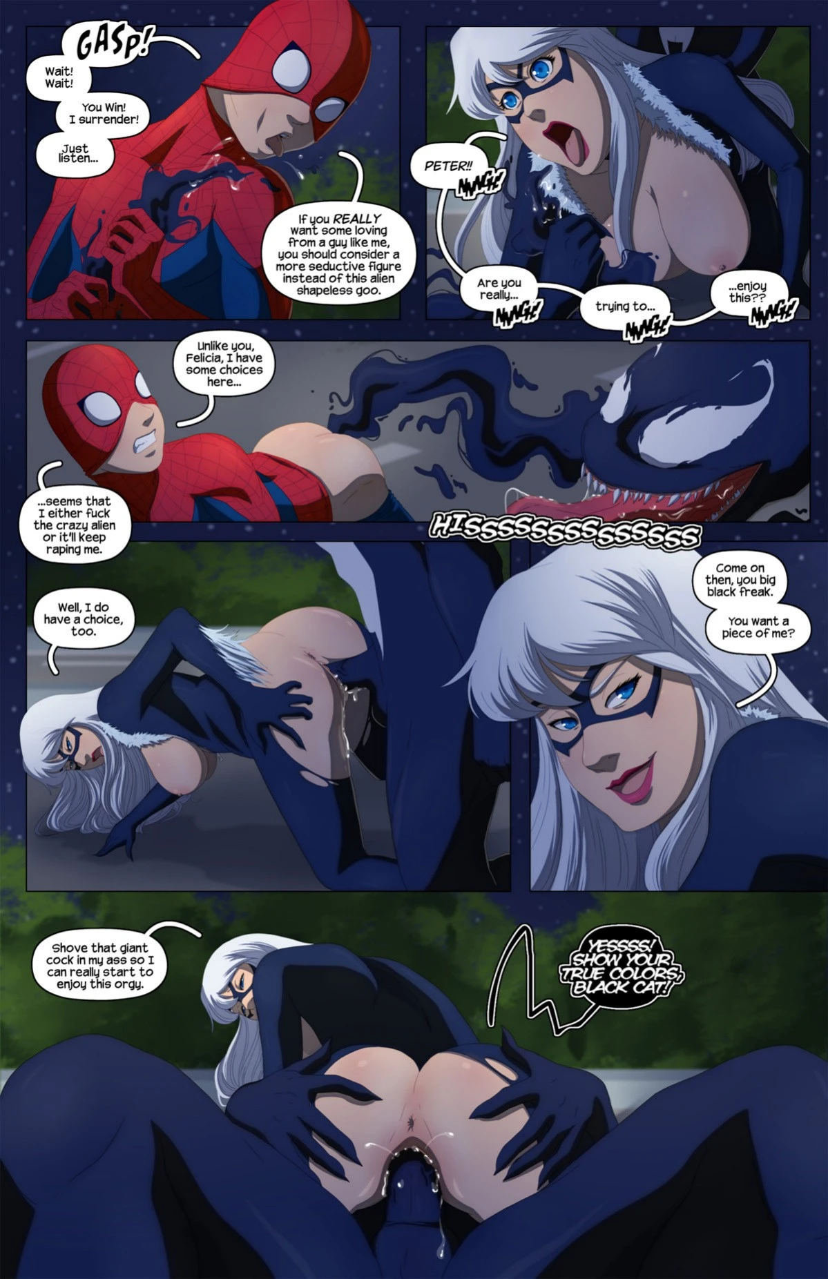 Spidernafil porn comic picture 6