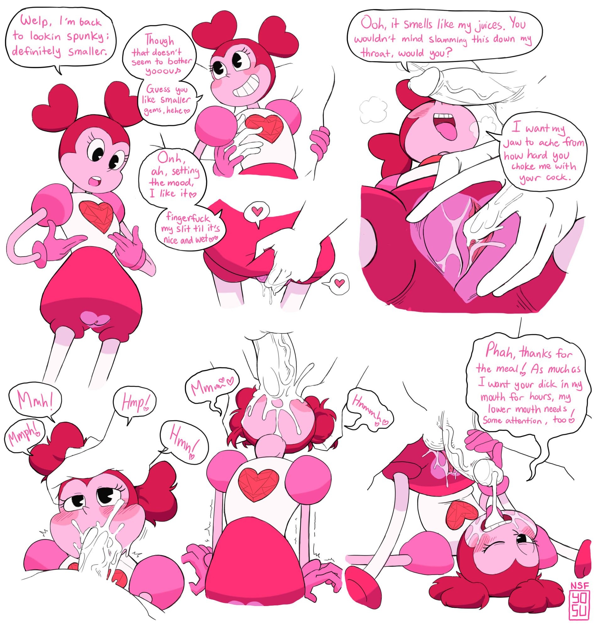 Spinel's Apology porn comic picture 3