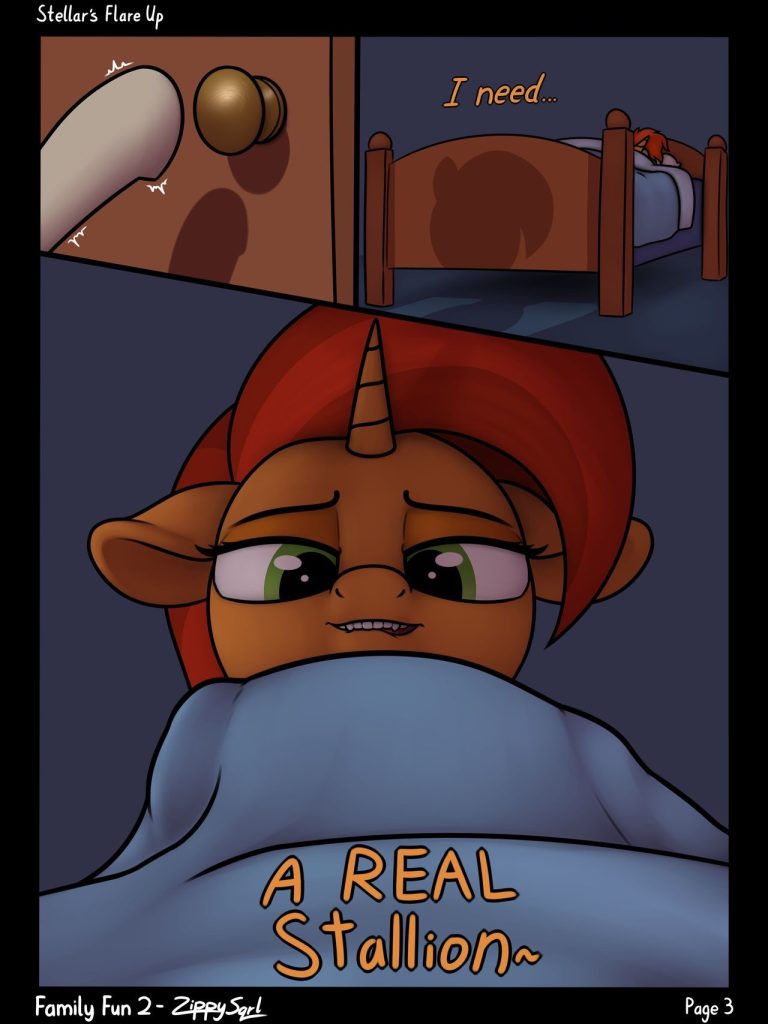 Stellar's Flare Up porn comic picture 3