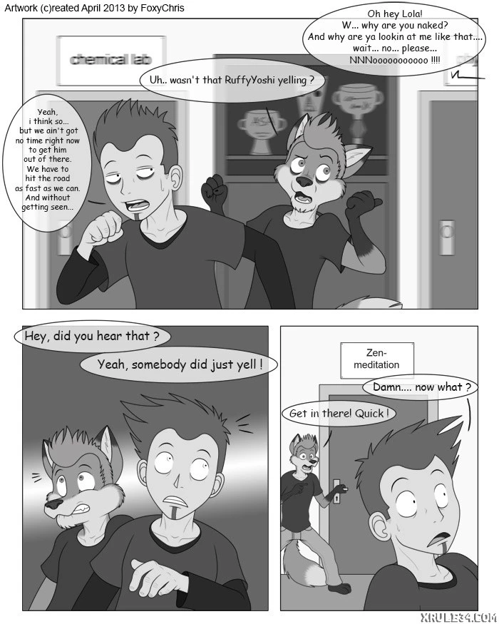 Stray Pals porn comic picture 9