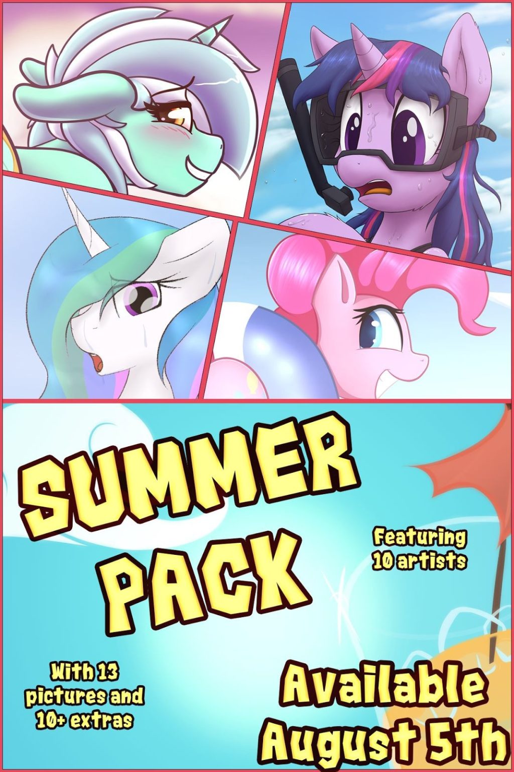 Summer Pack porn comic picture 1