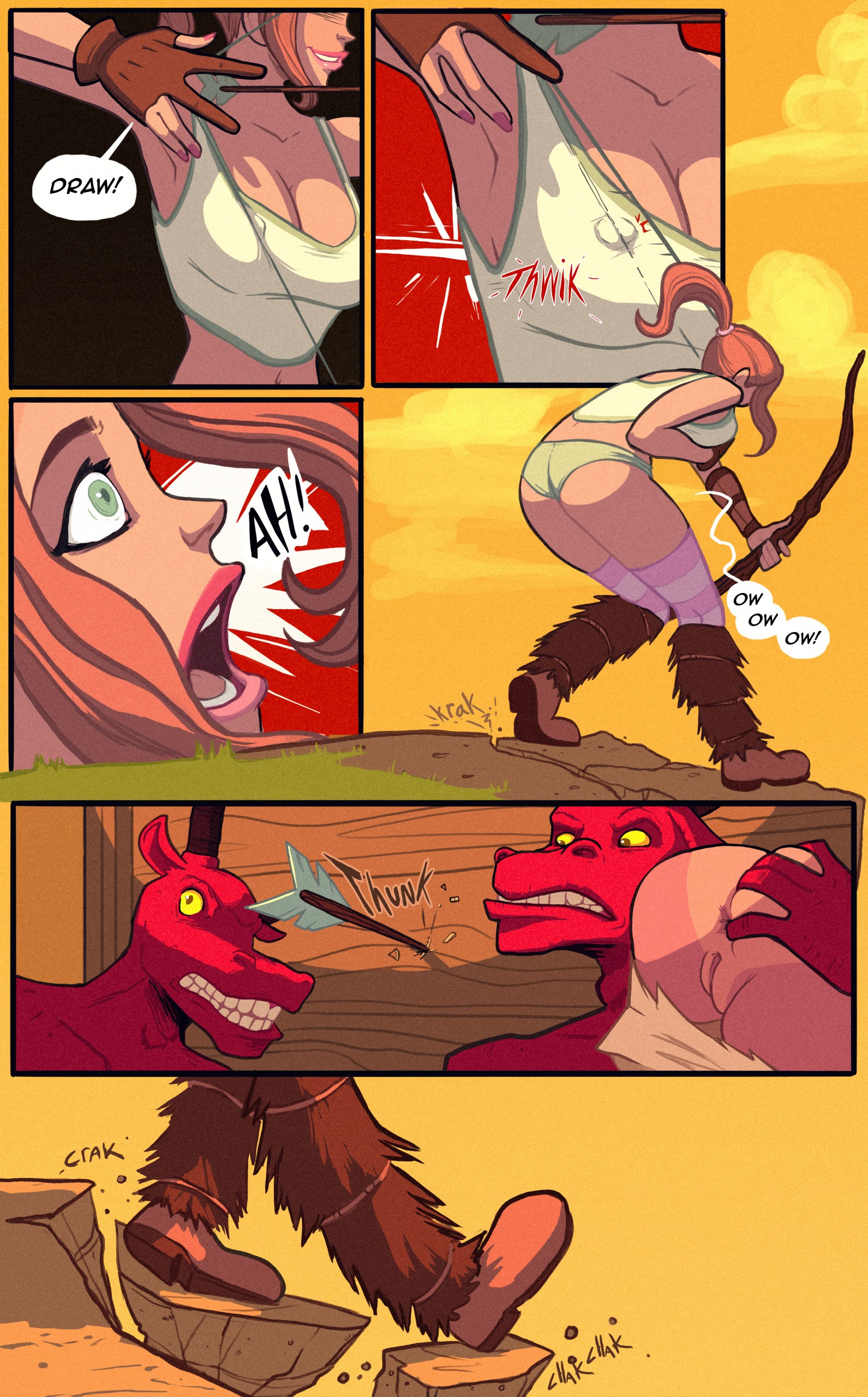 Sweet DnD porn comic picture 19