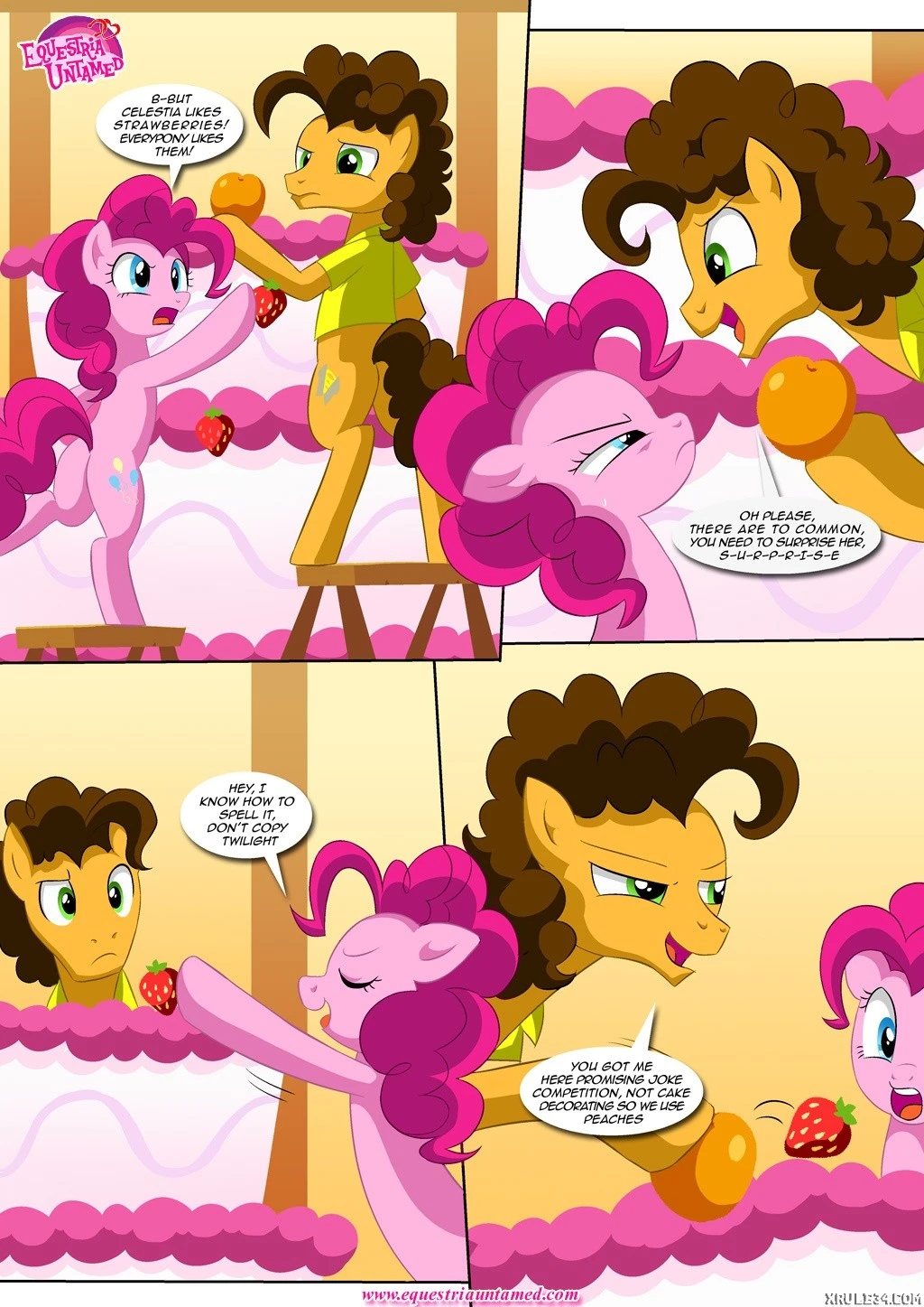 Sweet Treats MLP porn comic picture 3