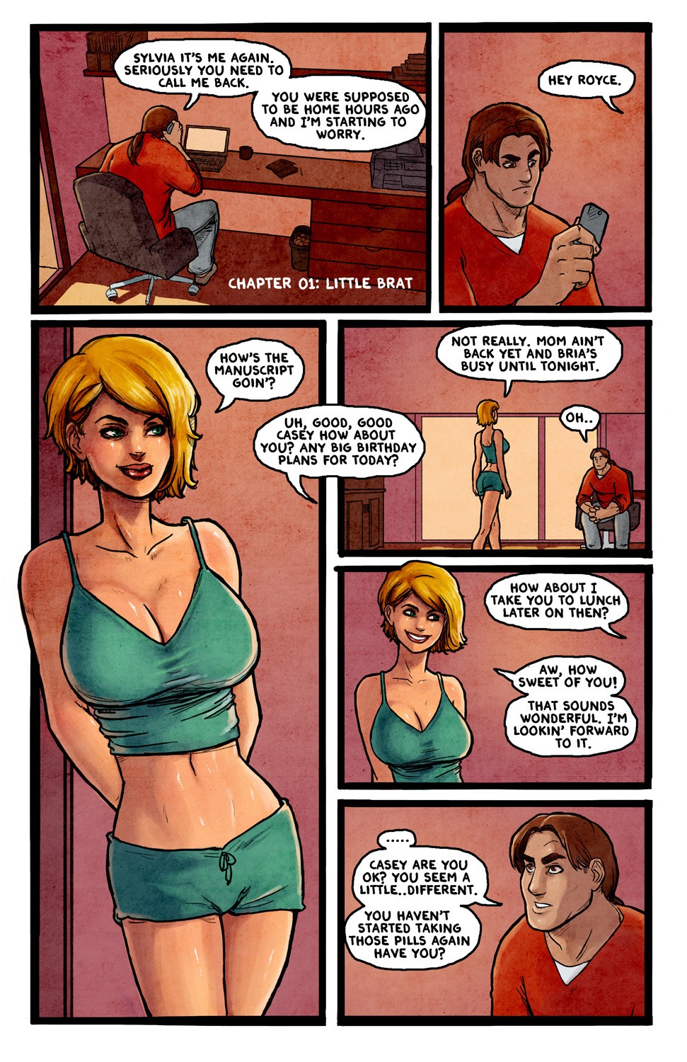 Switch porn comic picture 2