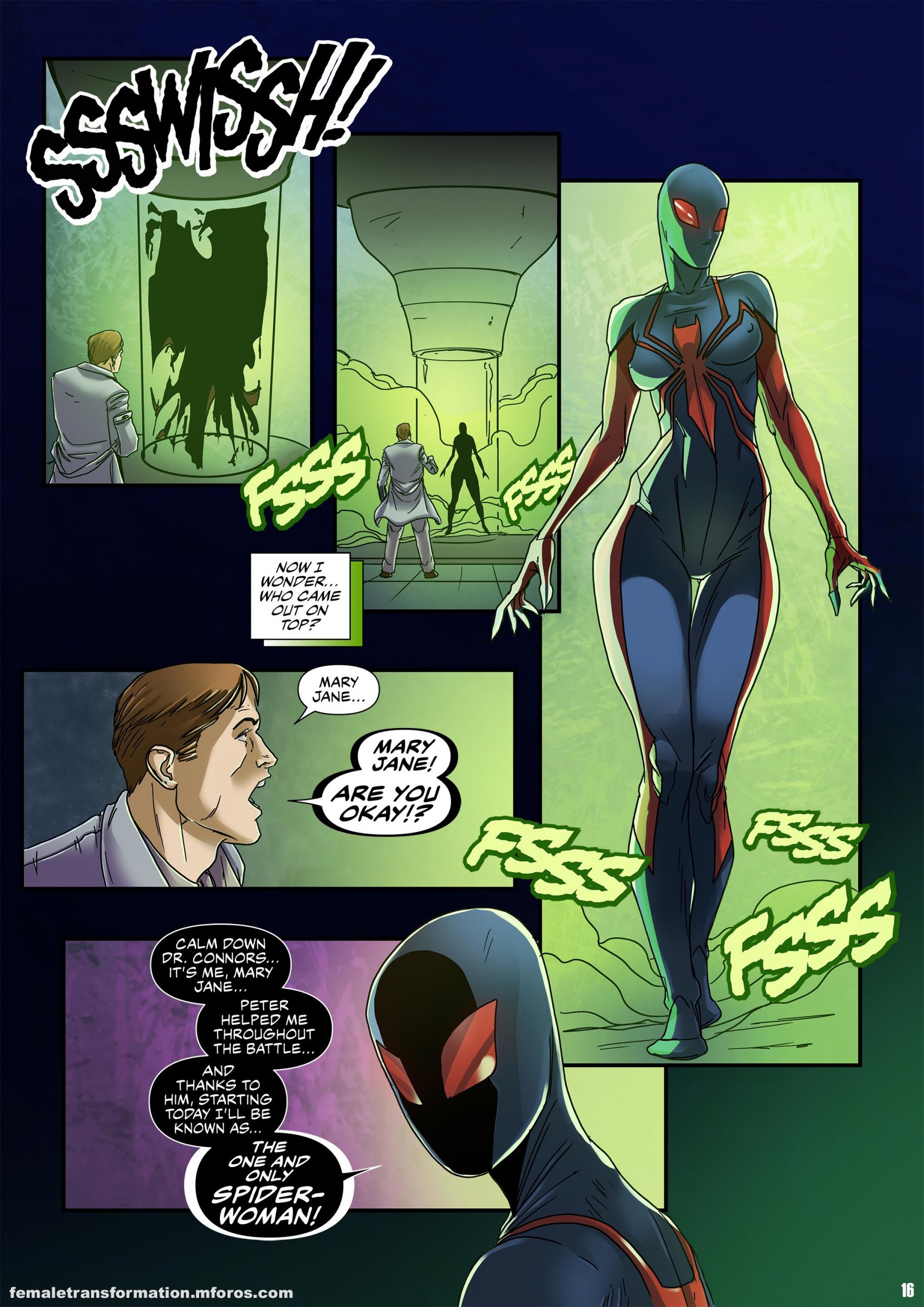 Symbiote Queen 3 porn comic picture 17
