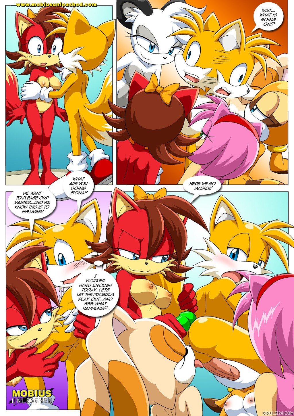 Tails Tinkering's porn comic picture 3
