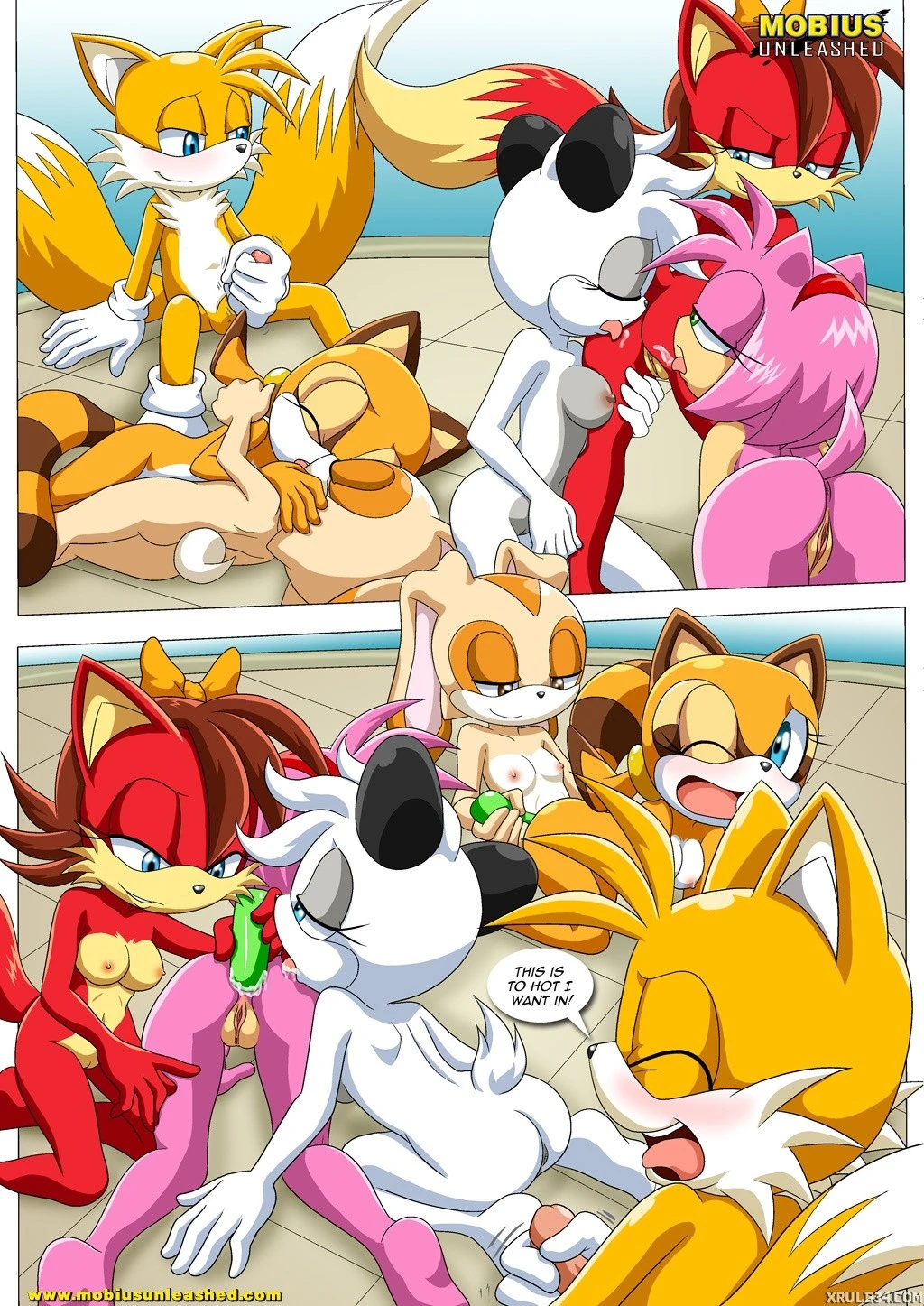 Tails Tinkering's porn comic picture 6