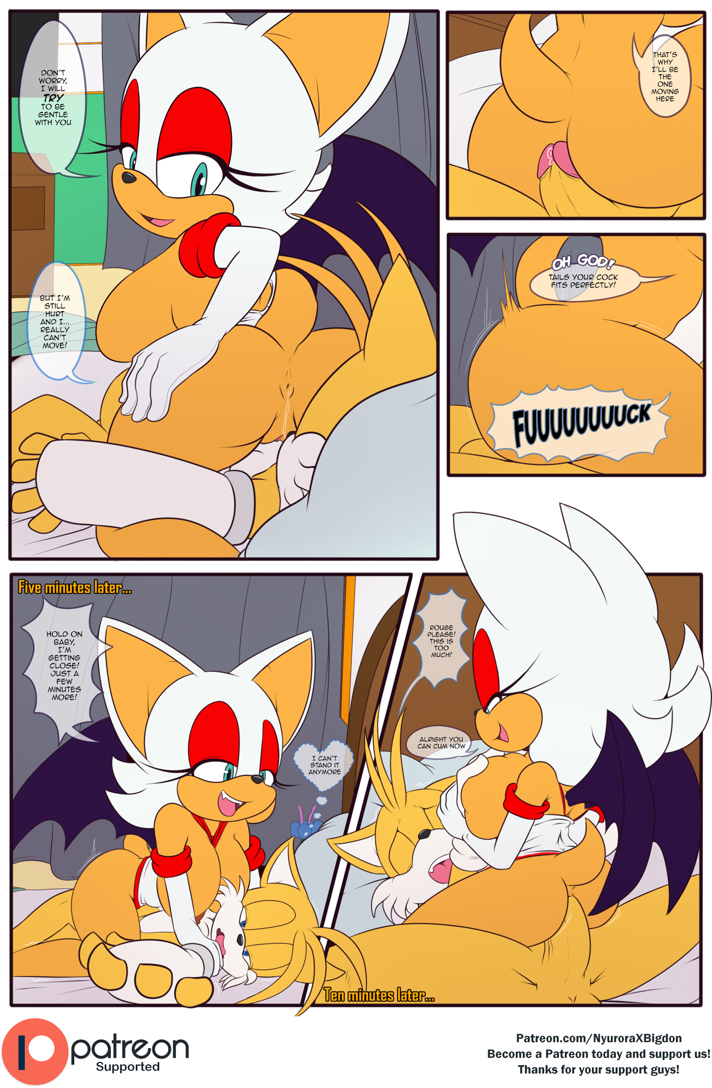 Tail's Treatment porn comic picture 3