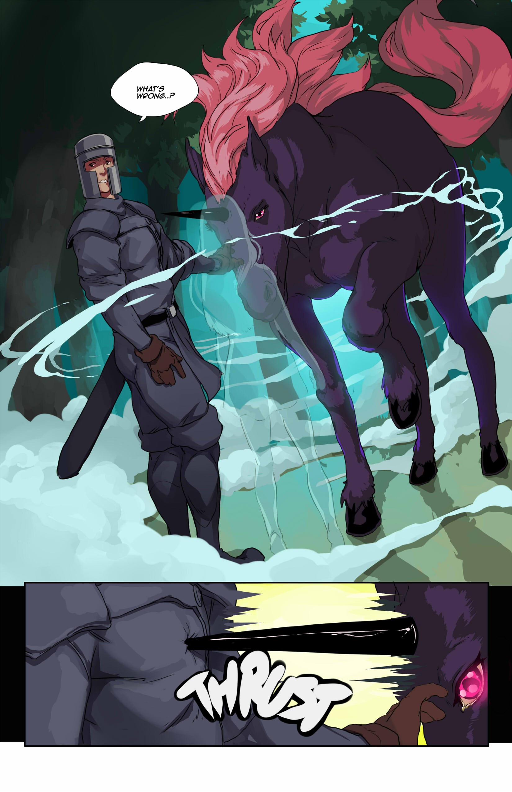 Tales of Beatrix - Knight and Mare porn comic picture 10