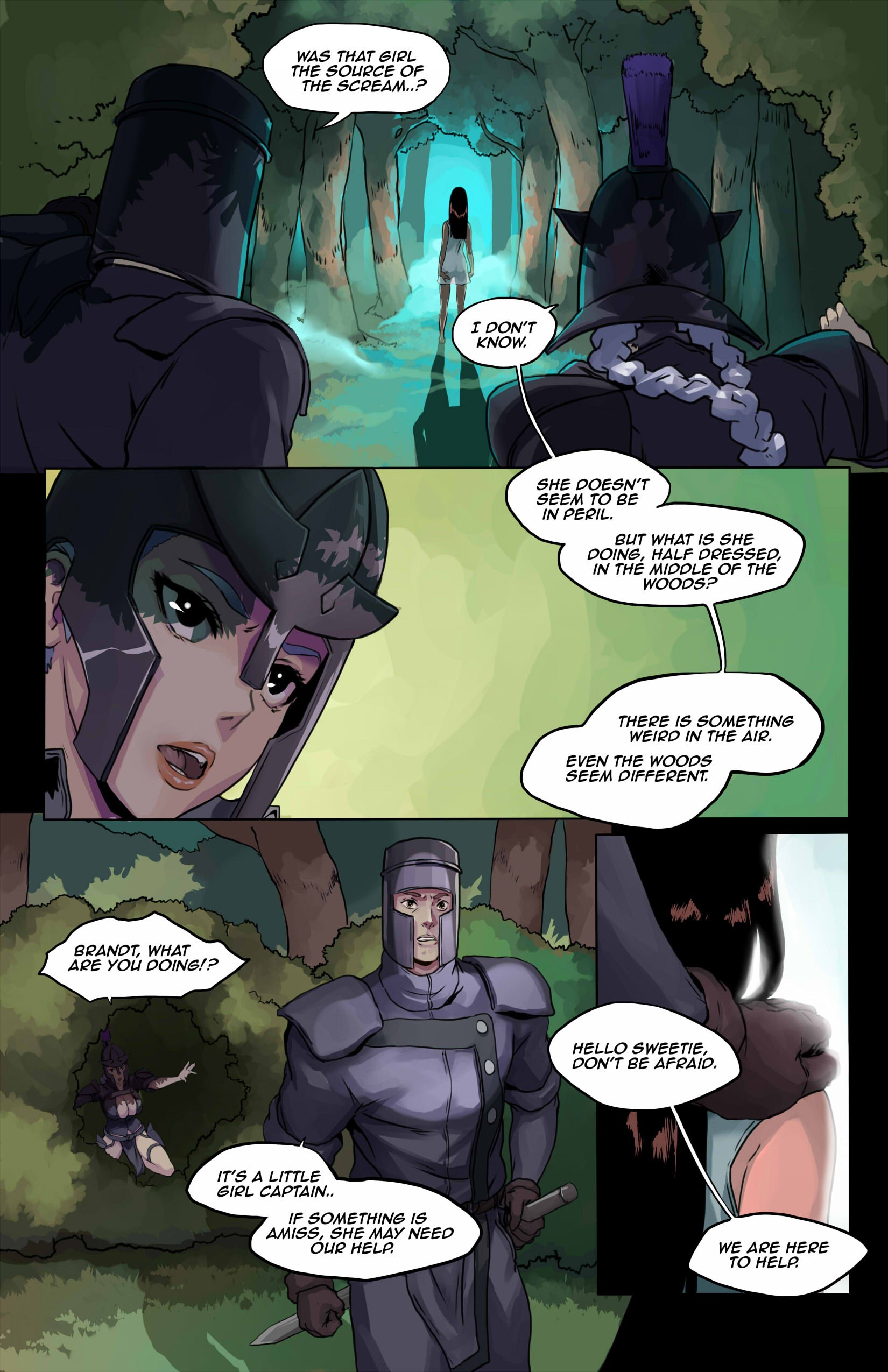 Tales of Beatrix - Knight and Mare porn comic picture 8