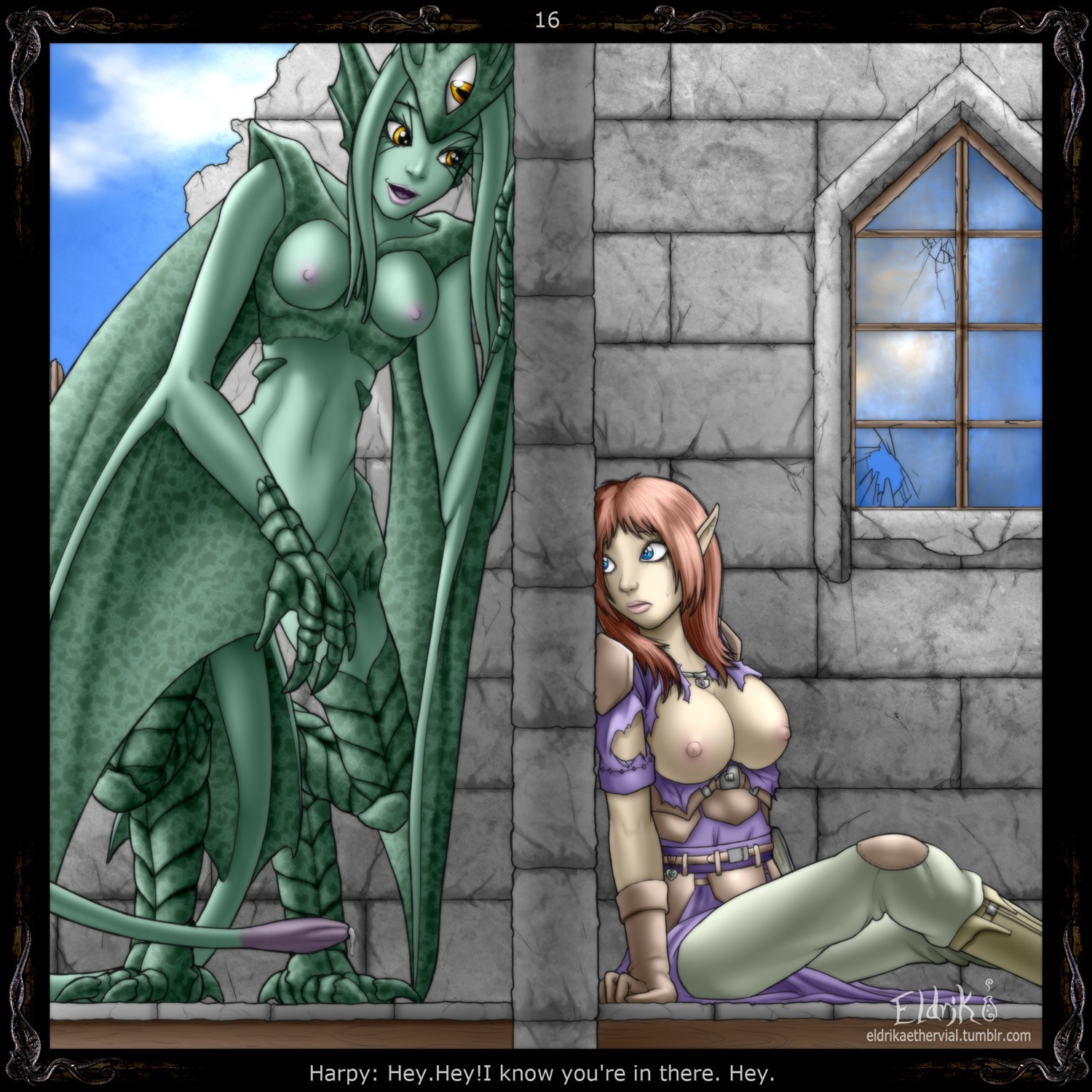 Tentacle Dungeon porn comic picture 16