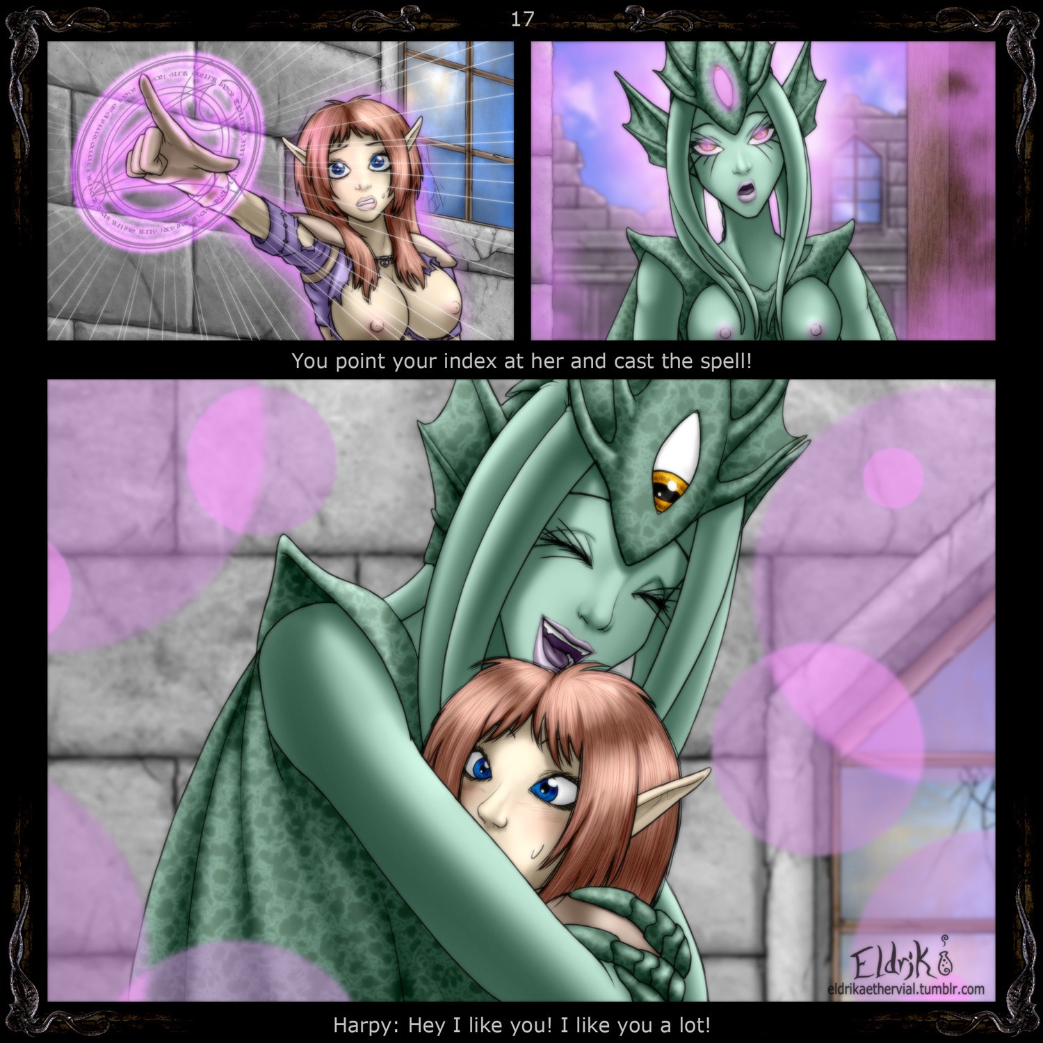 Tentacle Dungeon porn comic picture 17