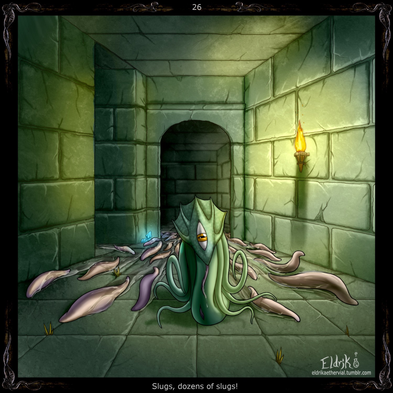 Tentacle Dungeon porn comic picture 27