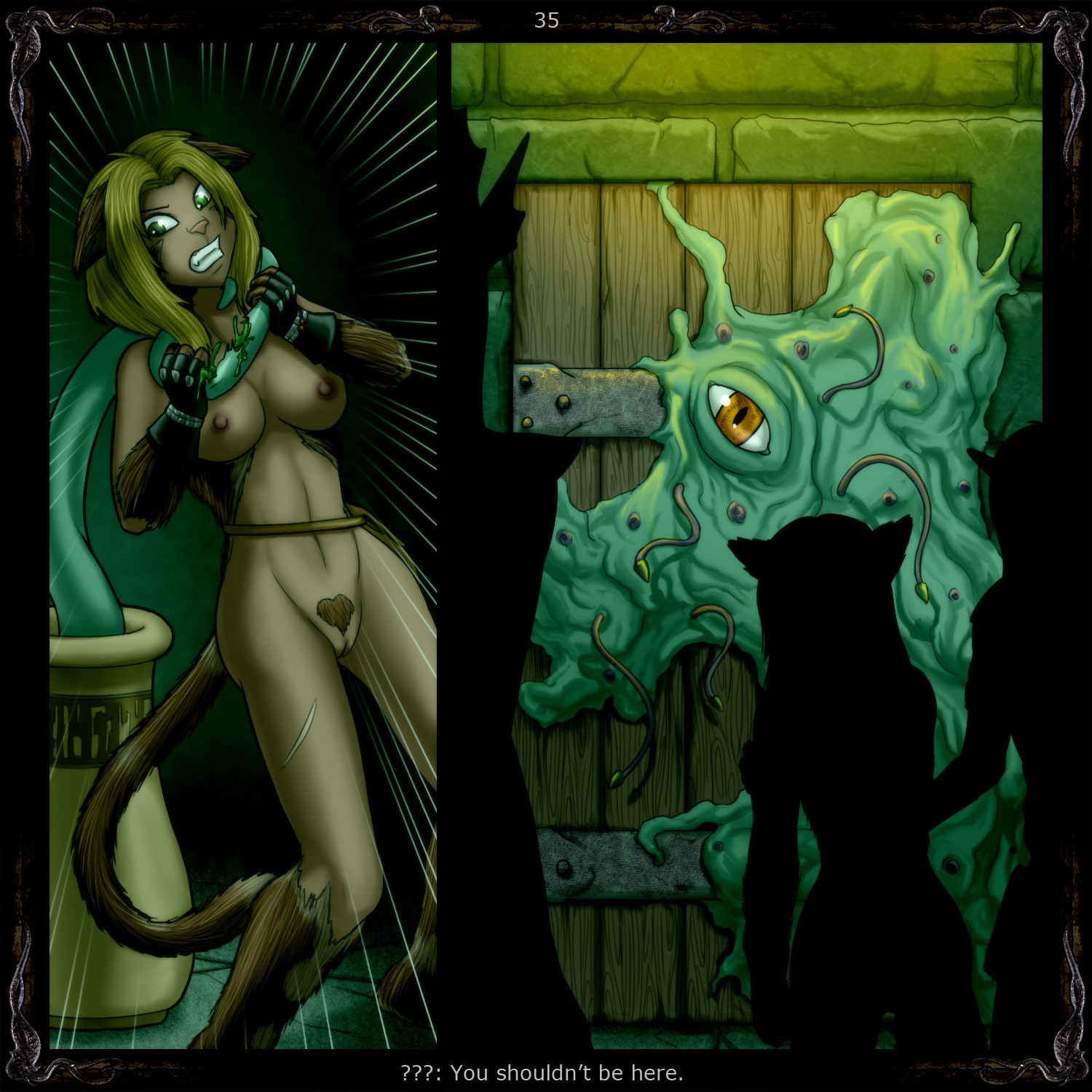 Tentacle Dungeon porn comic picture 36