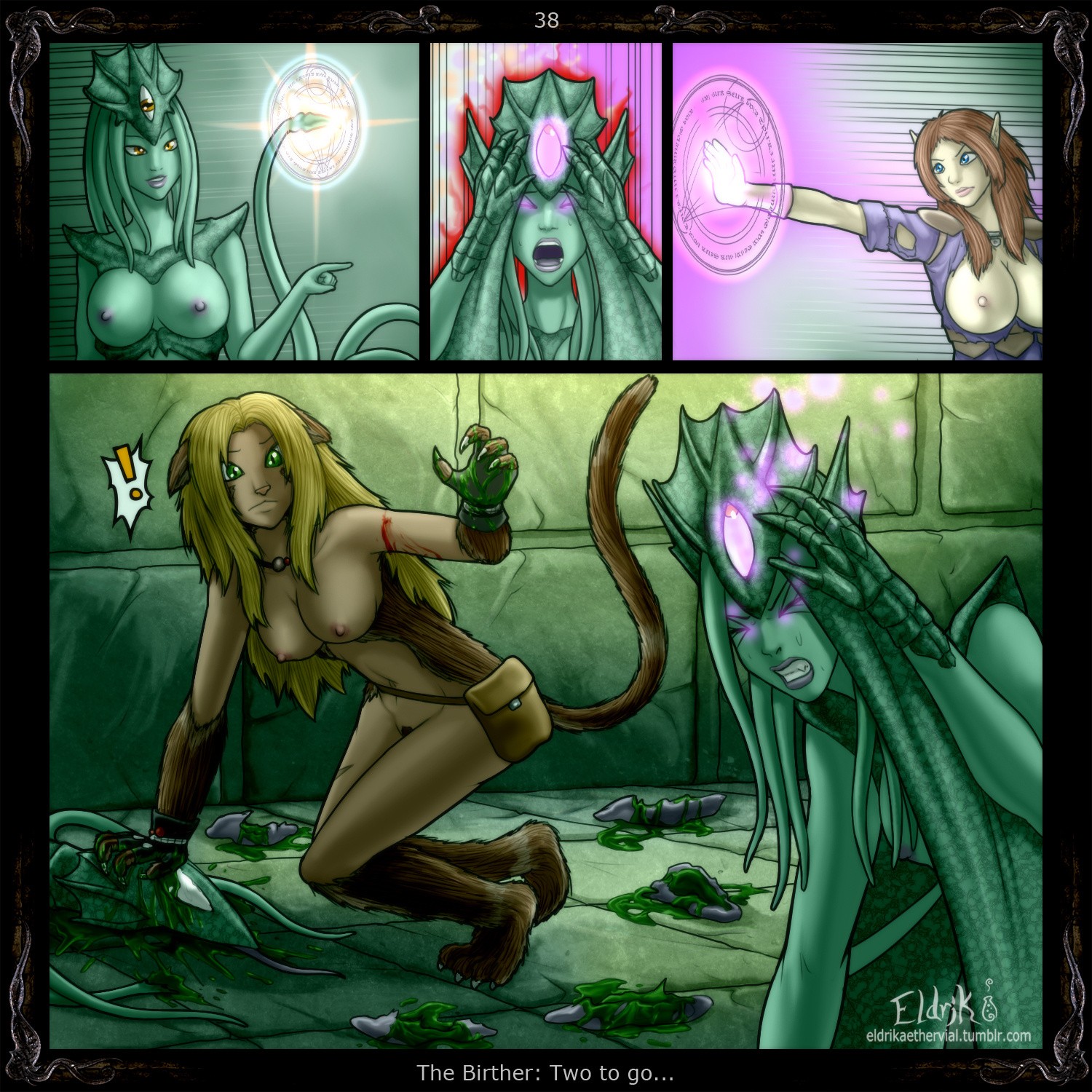 Tentacle Dungeon porn comic picture 39