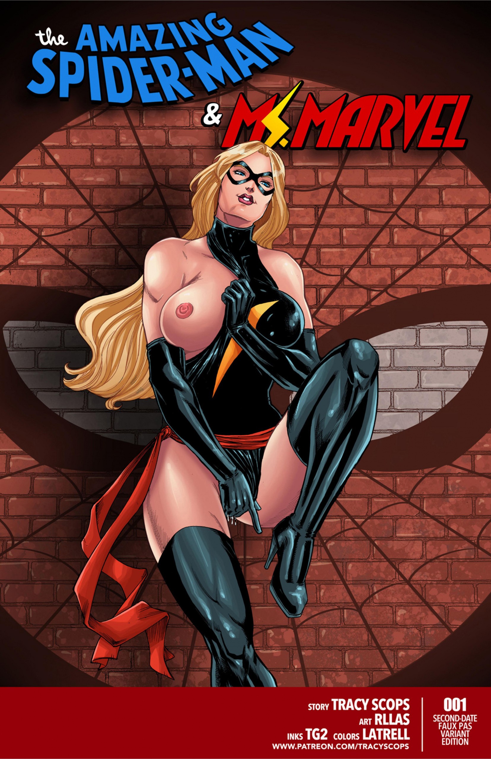 The Amazing Spiderman & Ms. Marvel porn comic picture 1