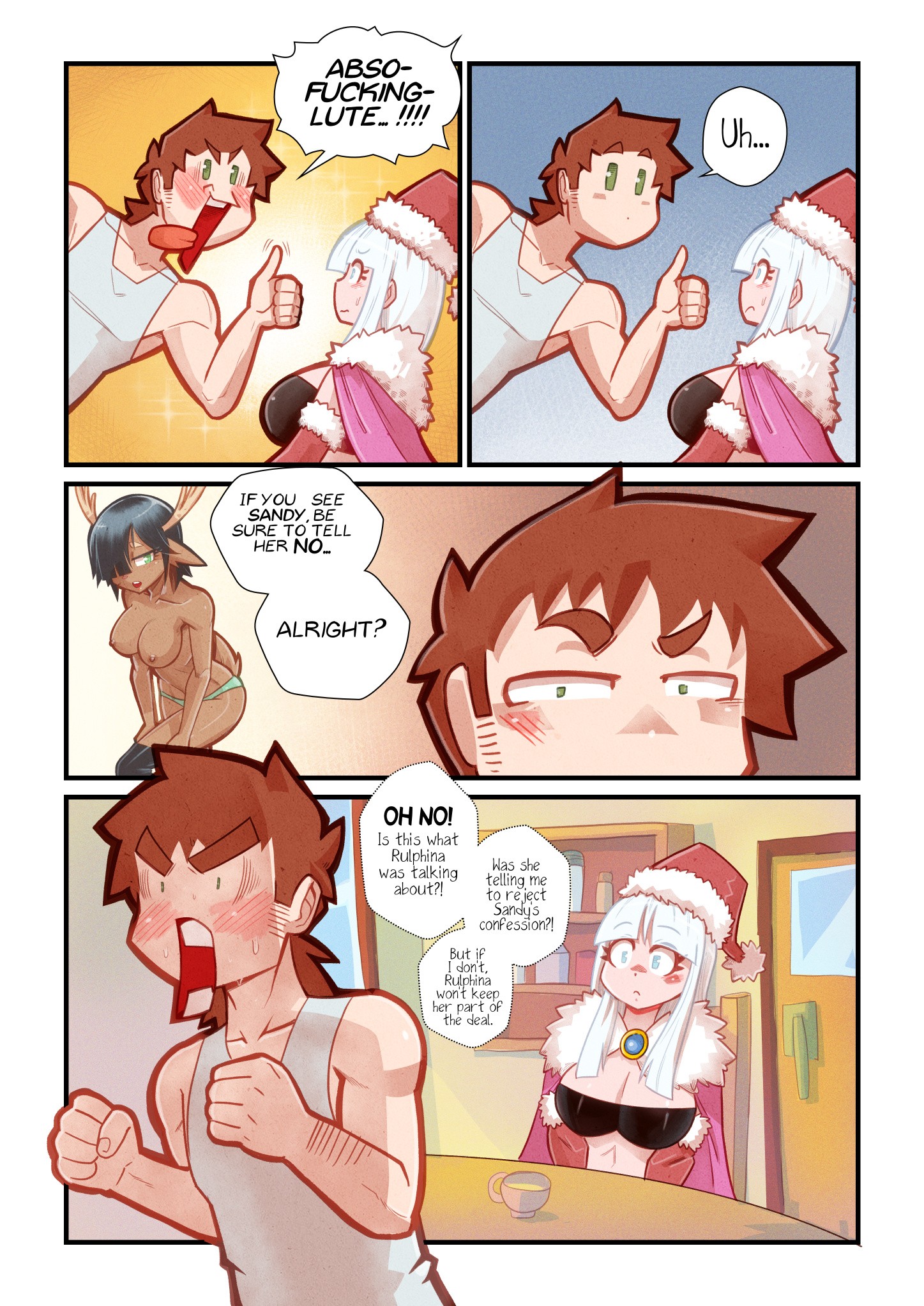 The Christmas Three - 3 Days of Christmas porn comic picture 30