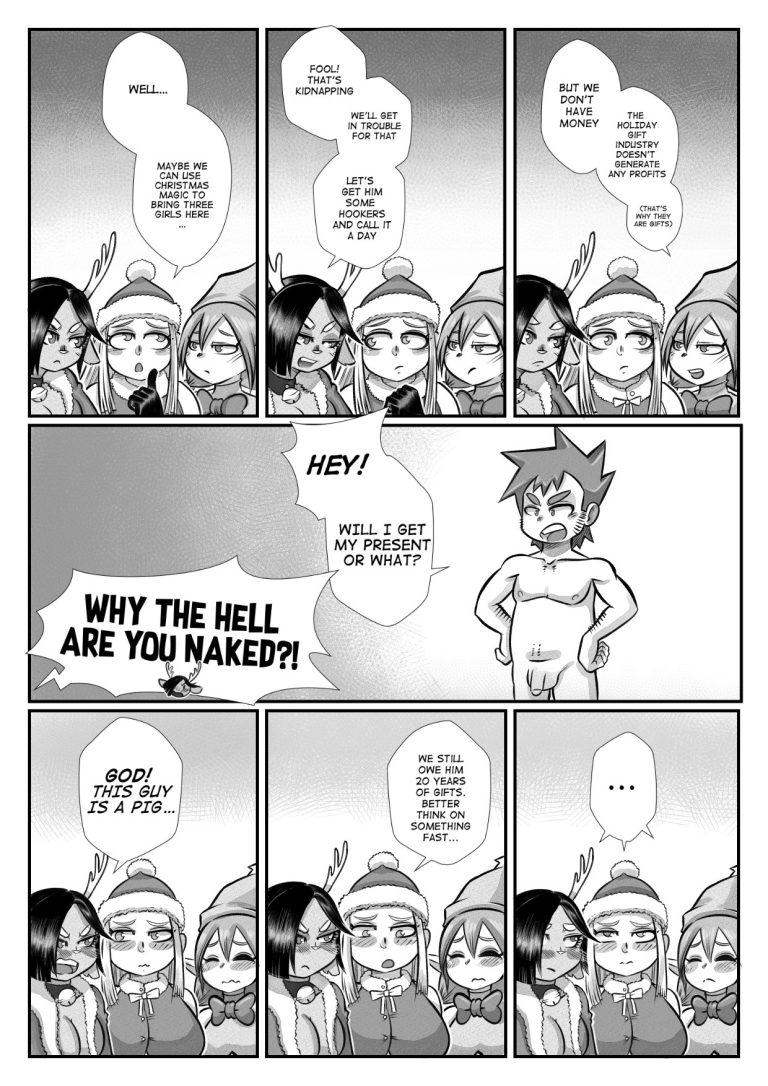 The Christmas Three porn comic picture 12