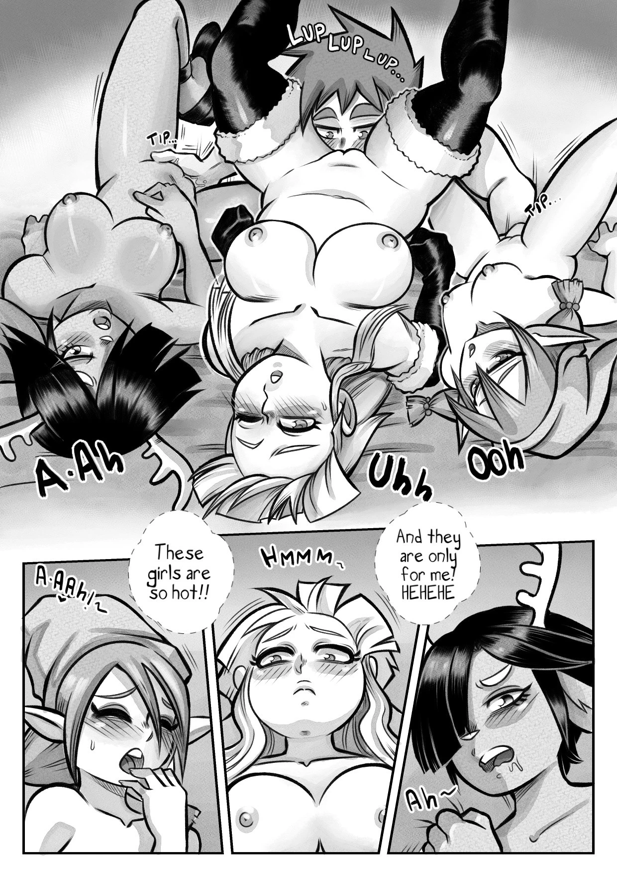 The Christmas Three porn comic picture 18