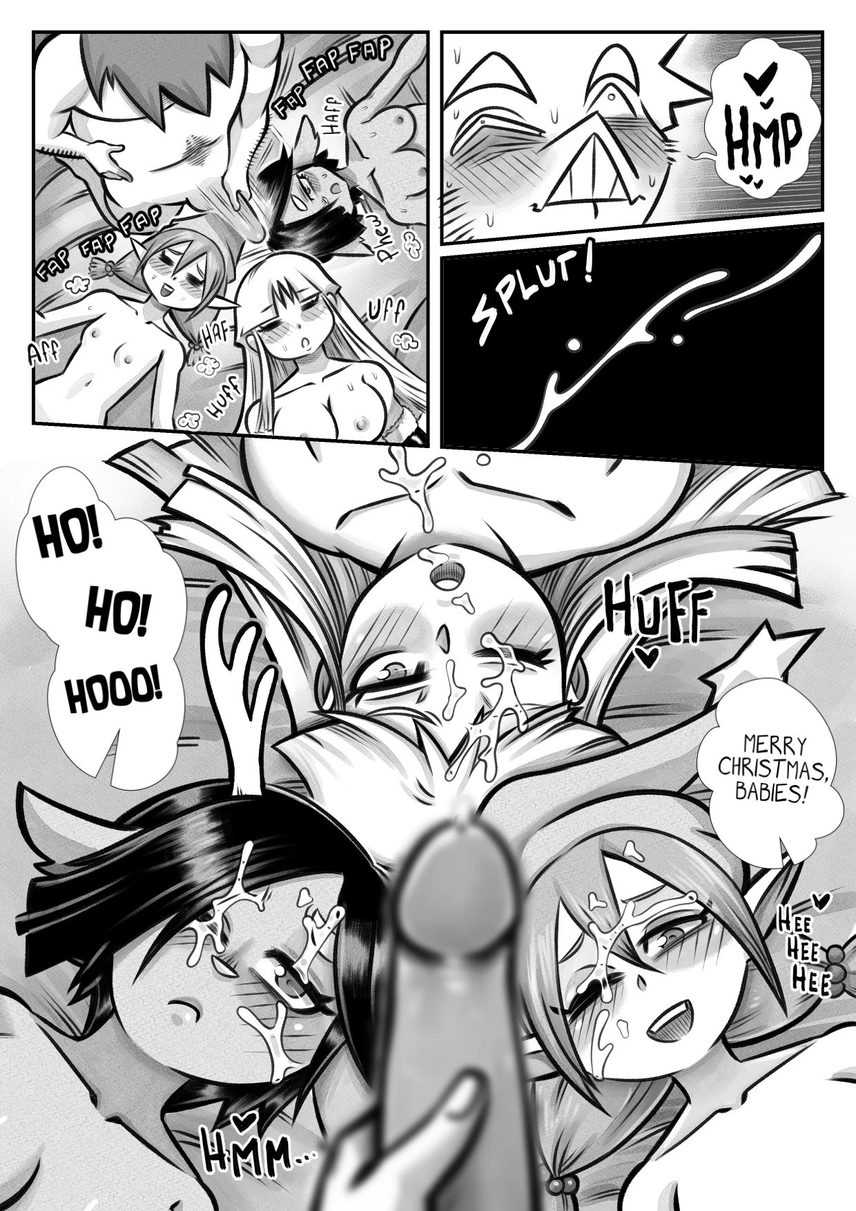 The Christmas Three porn comic picture 24