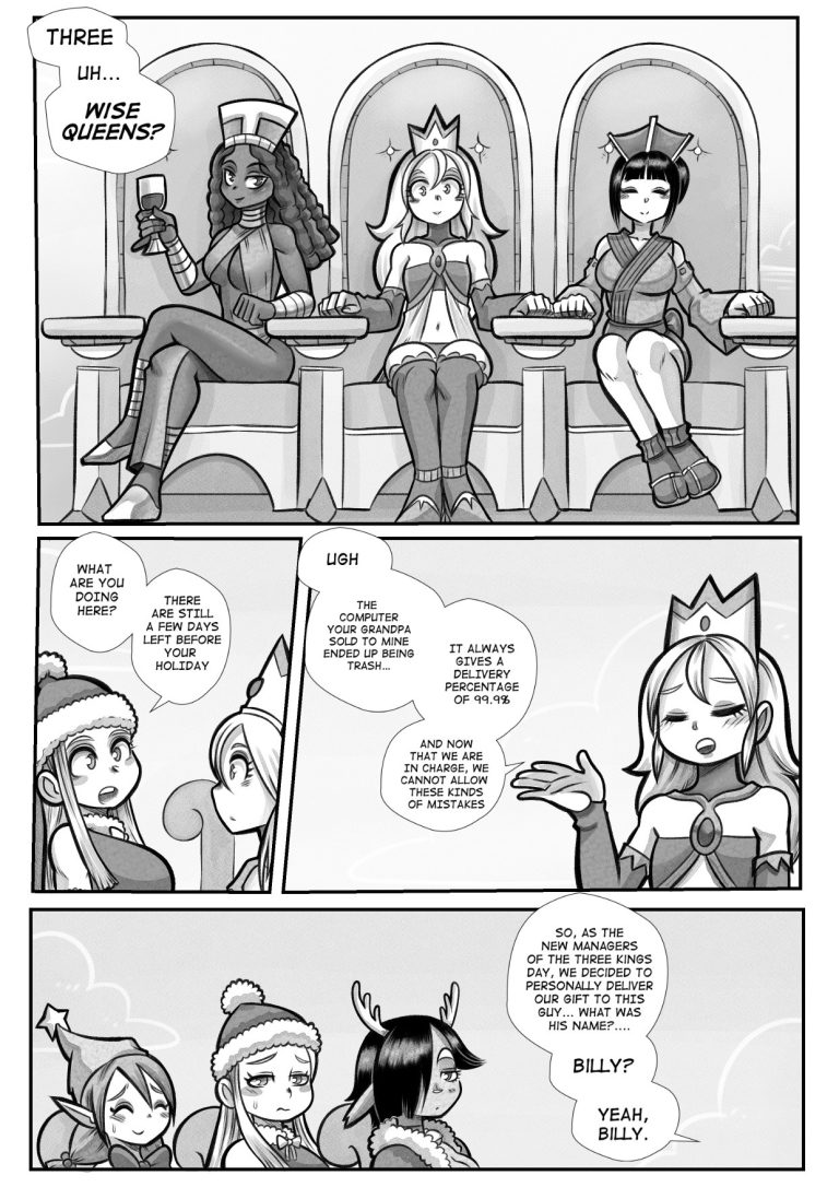 The Christmas Three porn comic picture 27