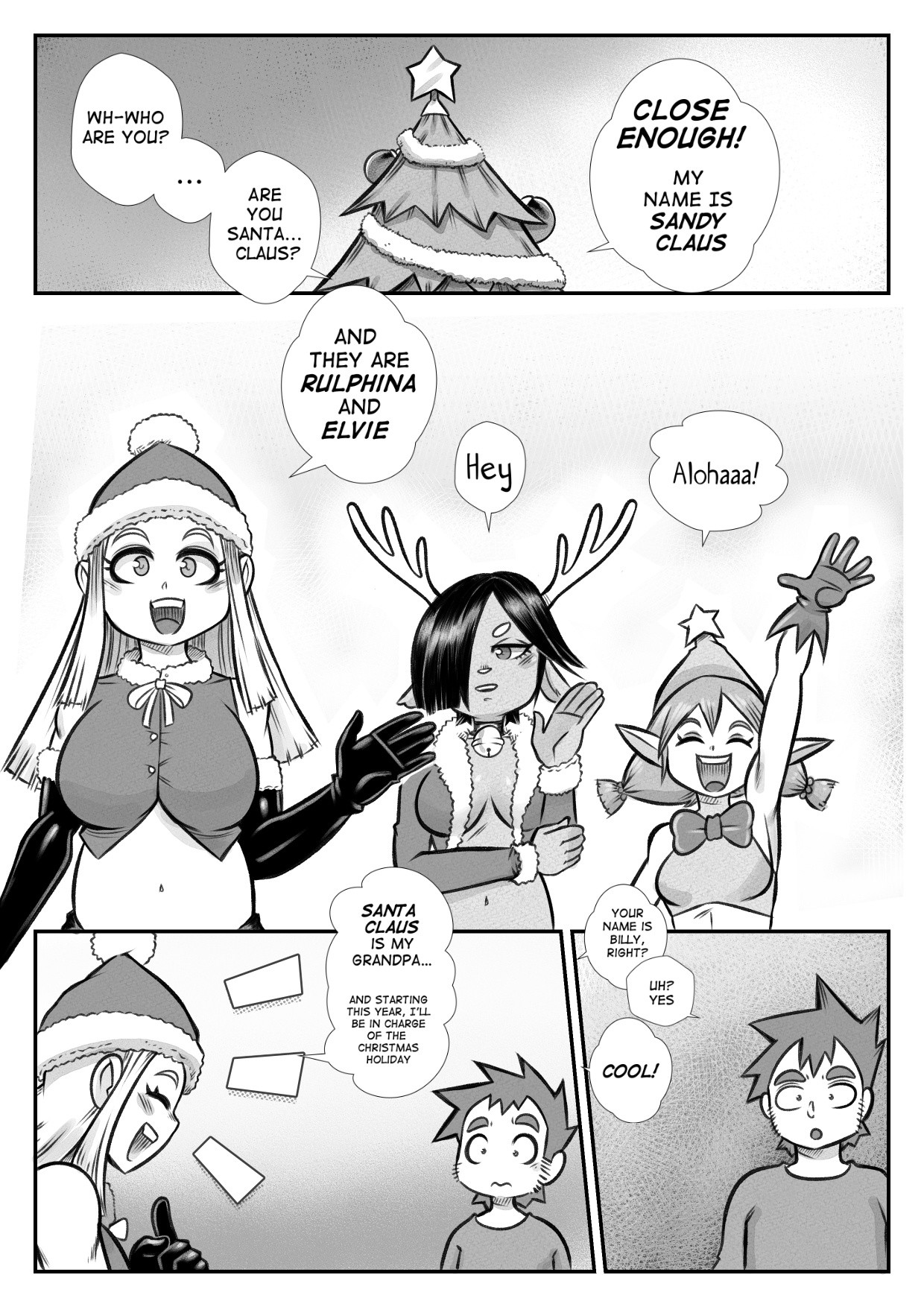 The Christmas Three porn comic picture 8