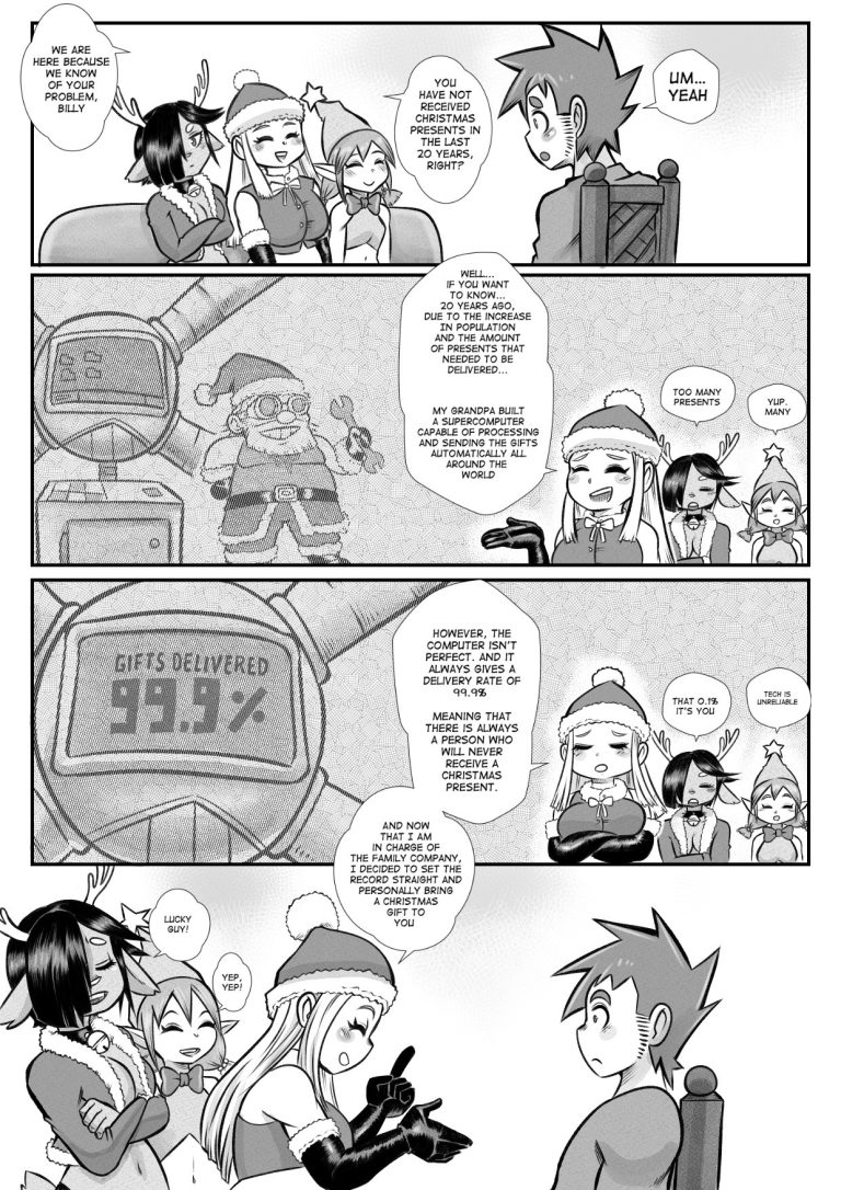 The Christmas Three porn comic picture 9