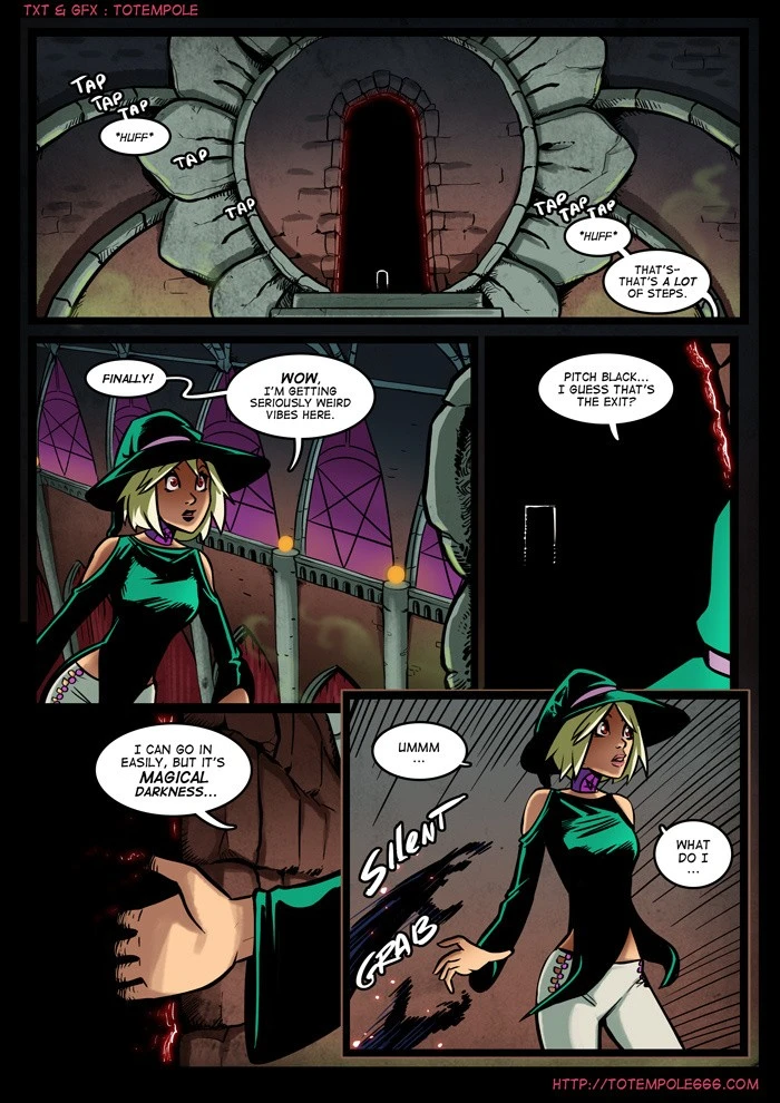 The Cummoner 09: Swallowing Dark porn comic picture 11