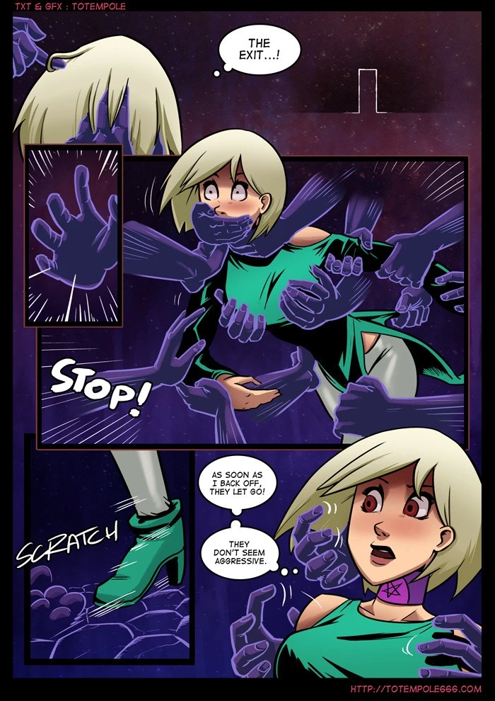 The Cummoner 09: Swallowing Dark porn comic picture 15