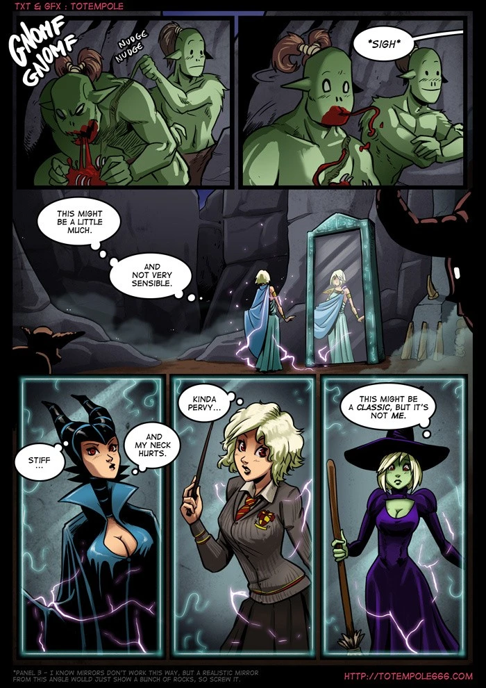The Cummoner 09: Swallowing Dark porn comic picture 5