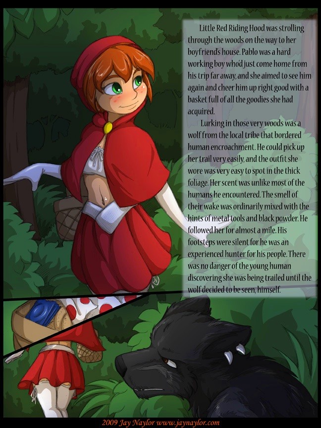 The Fall Of Little Red Riding Hood porn comic picture 3