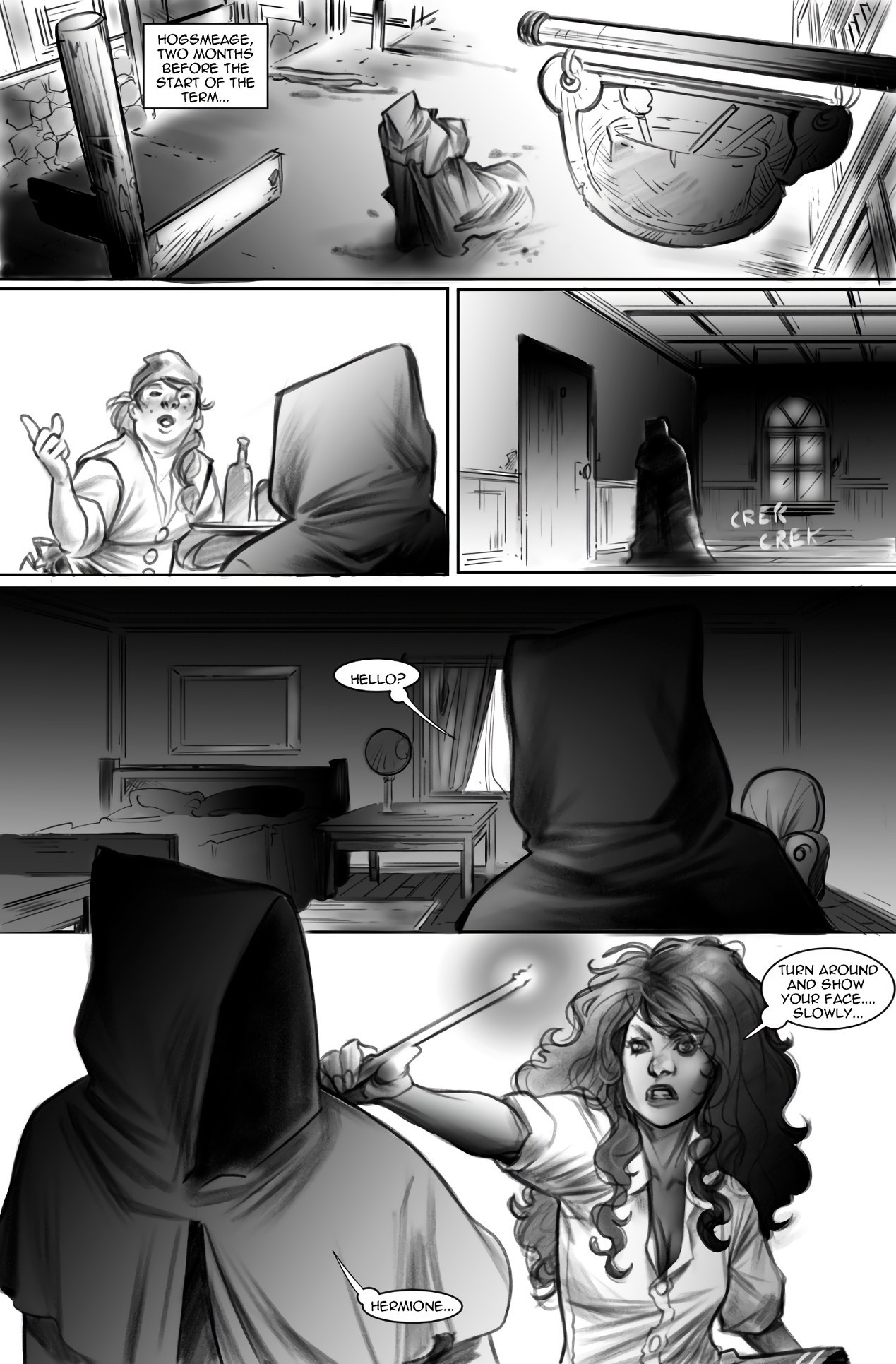The Harry Potter Experiment 2 porn comic picture 3