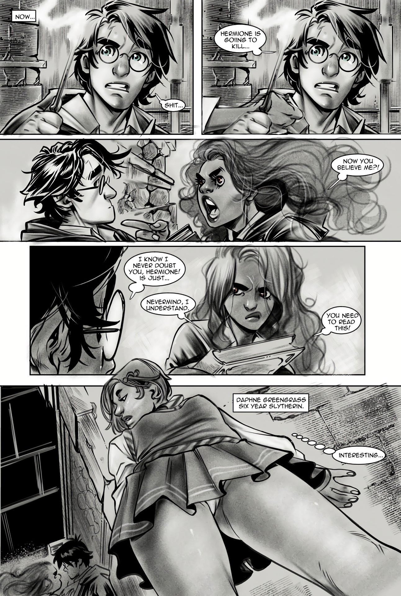 The Harry Potter Experiment 2 porn comic picture 8