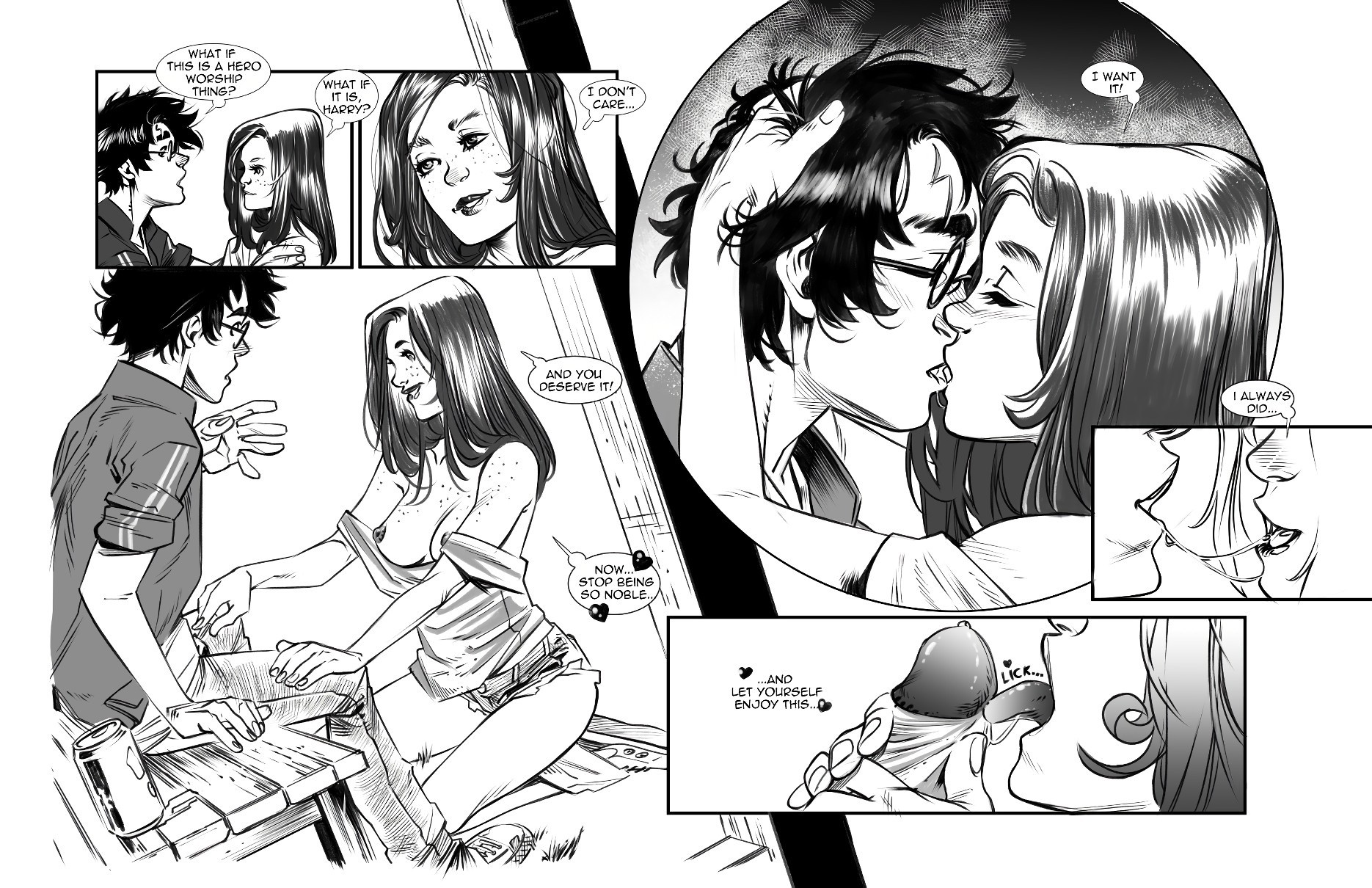 The Harry Potter Experiment 3 porn comic picture 5
