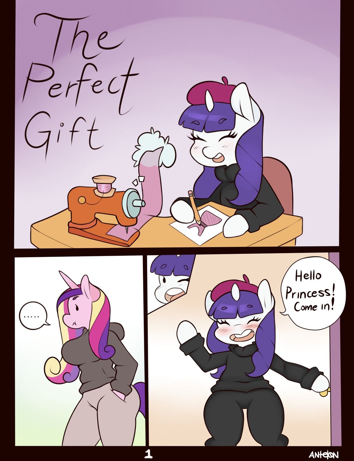 The Perfect Gift porn comic picture 1