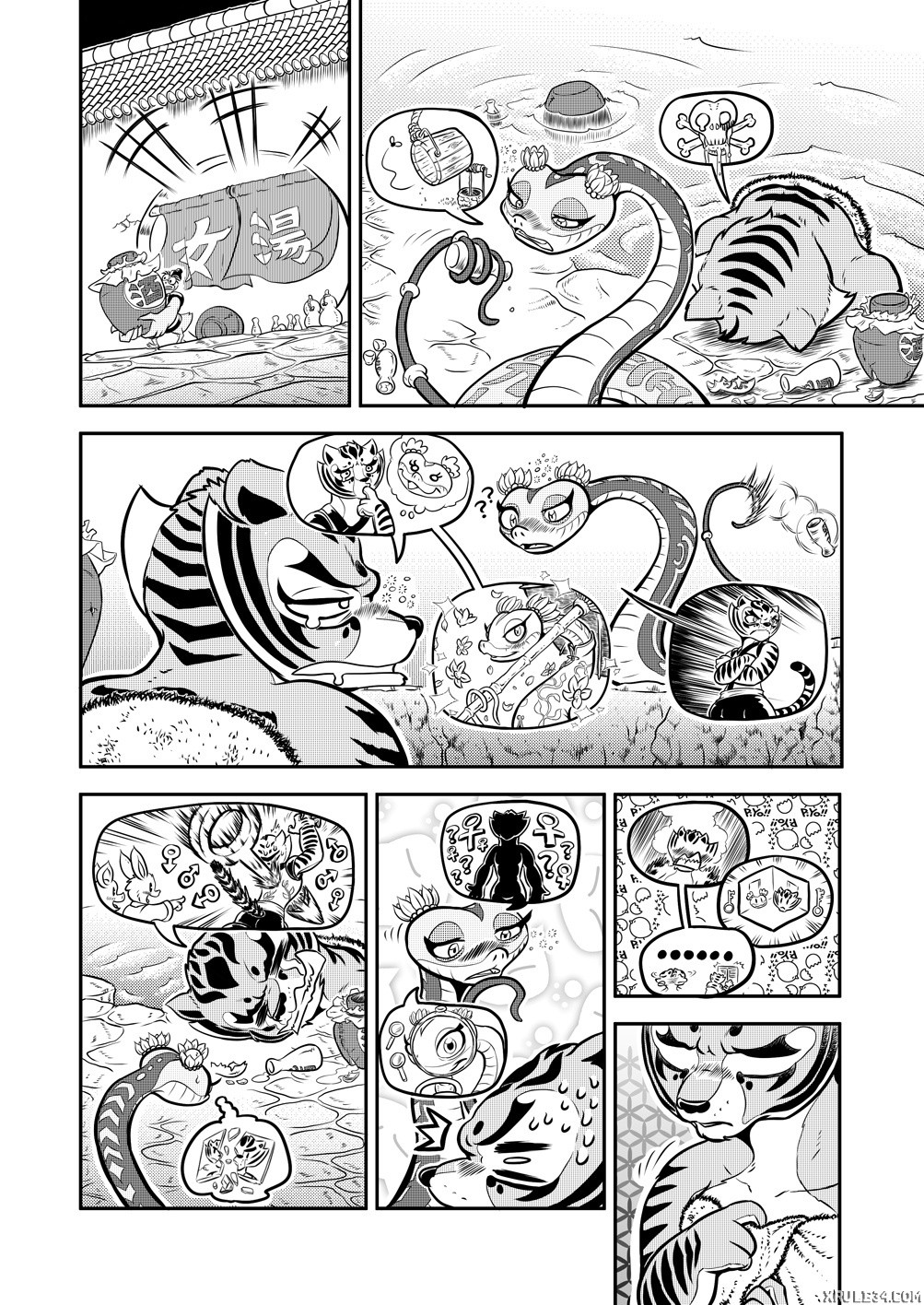 The Tiger Lilies in Bloom porn comic picture 4