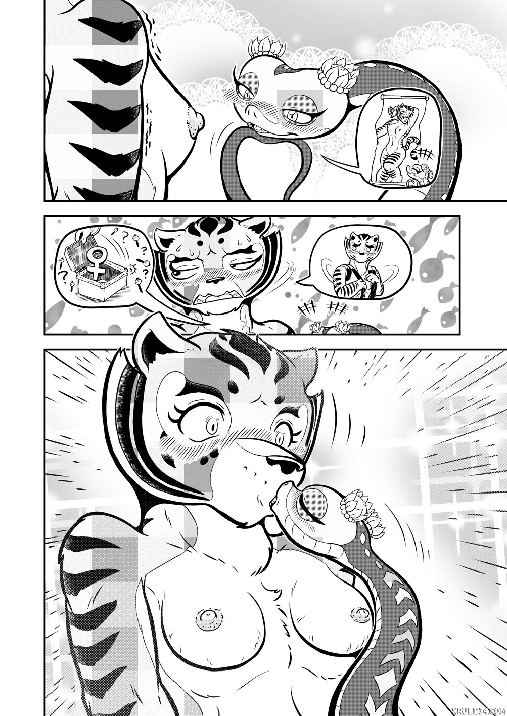 The Tiger Lilies in Bloom porn comic picture 6