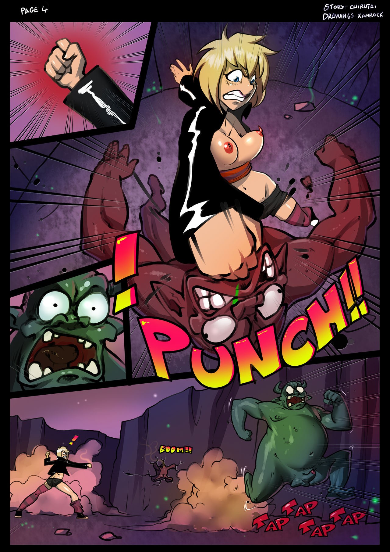Tia in a new hell porn comic picture 4