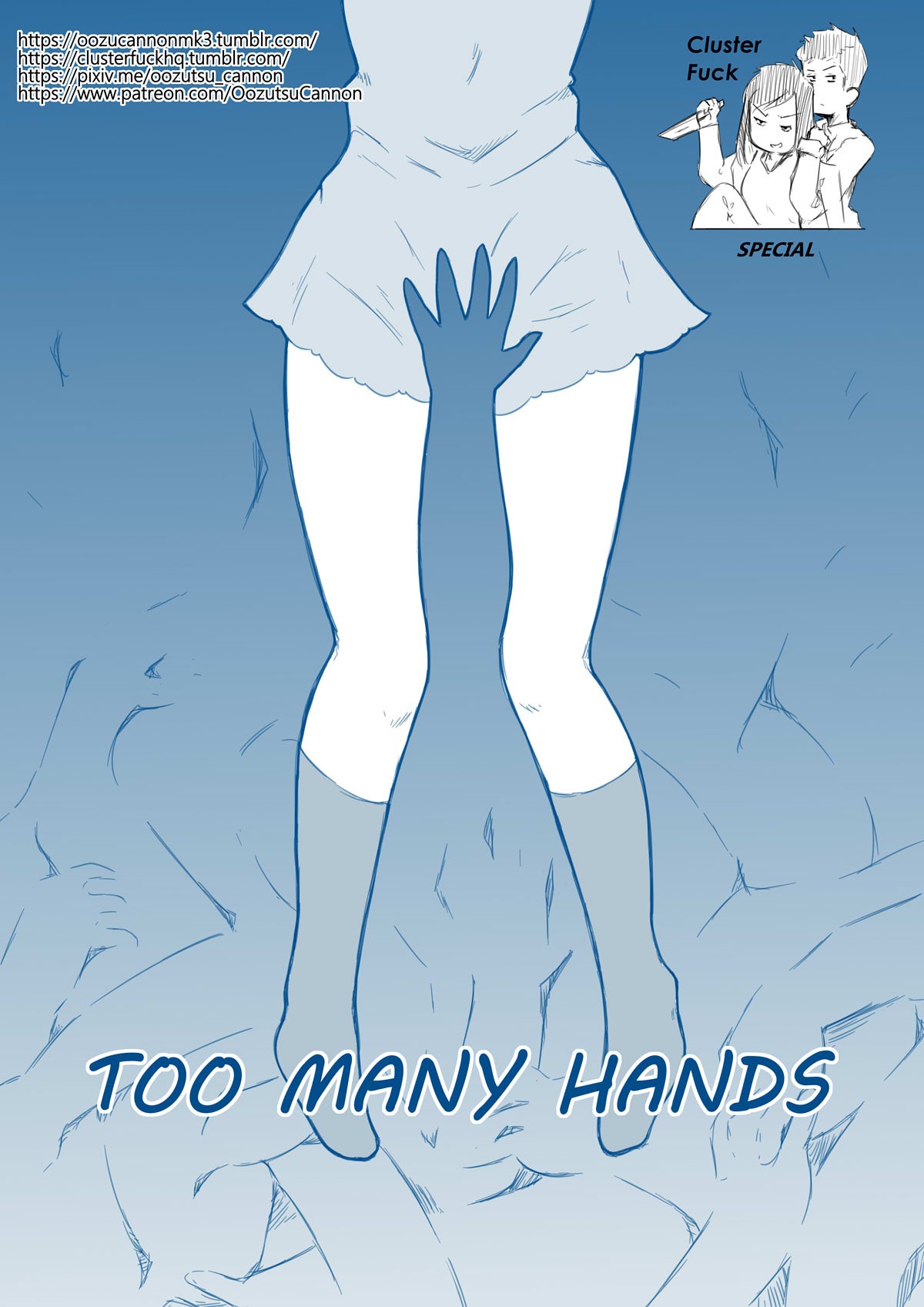 Too Many Hands porn comic picture 1