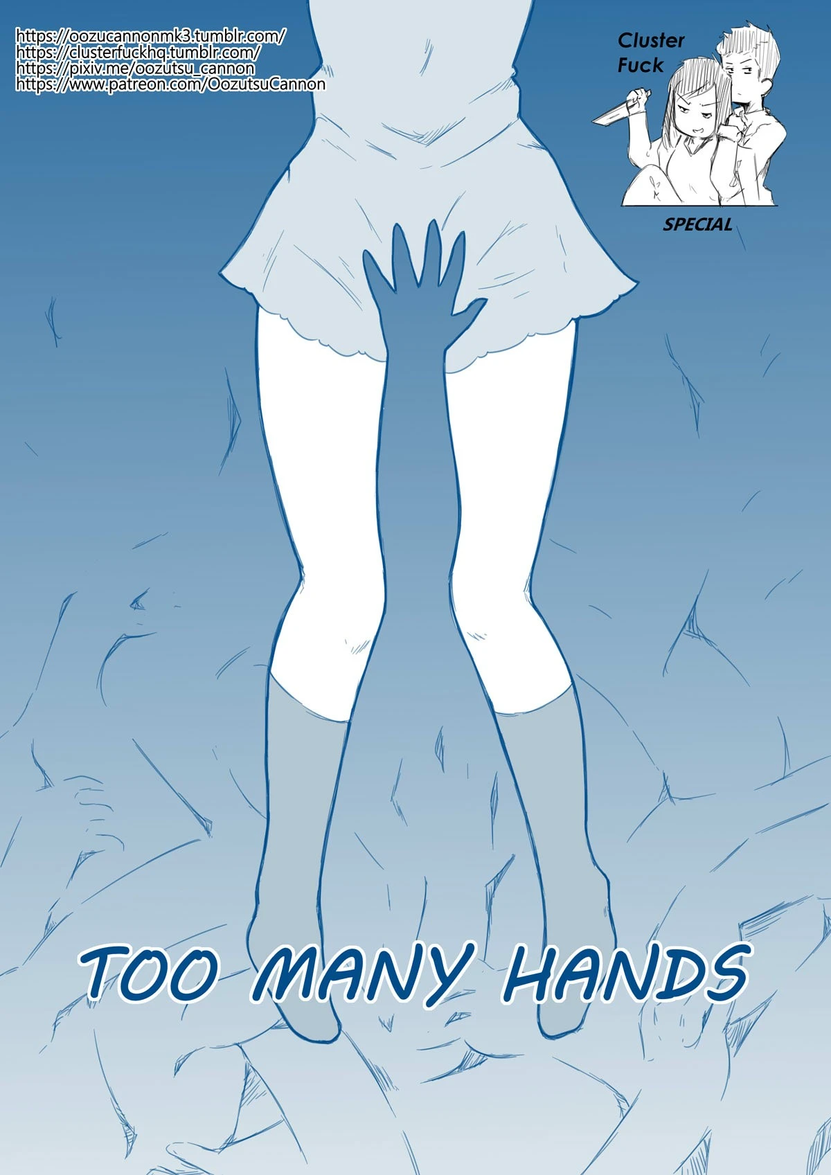 Too Many Hands porn comic picture 1