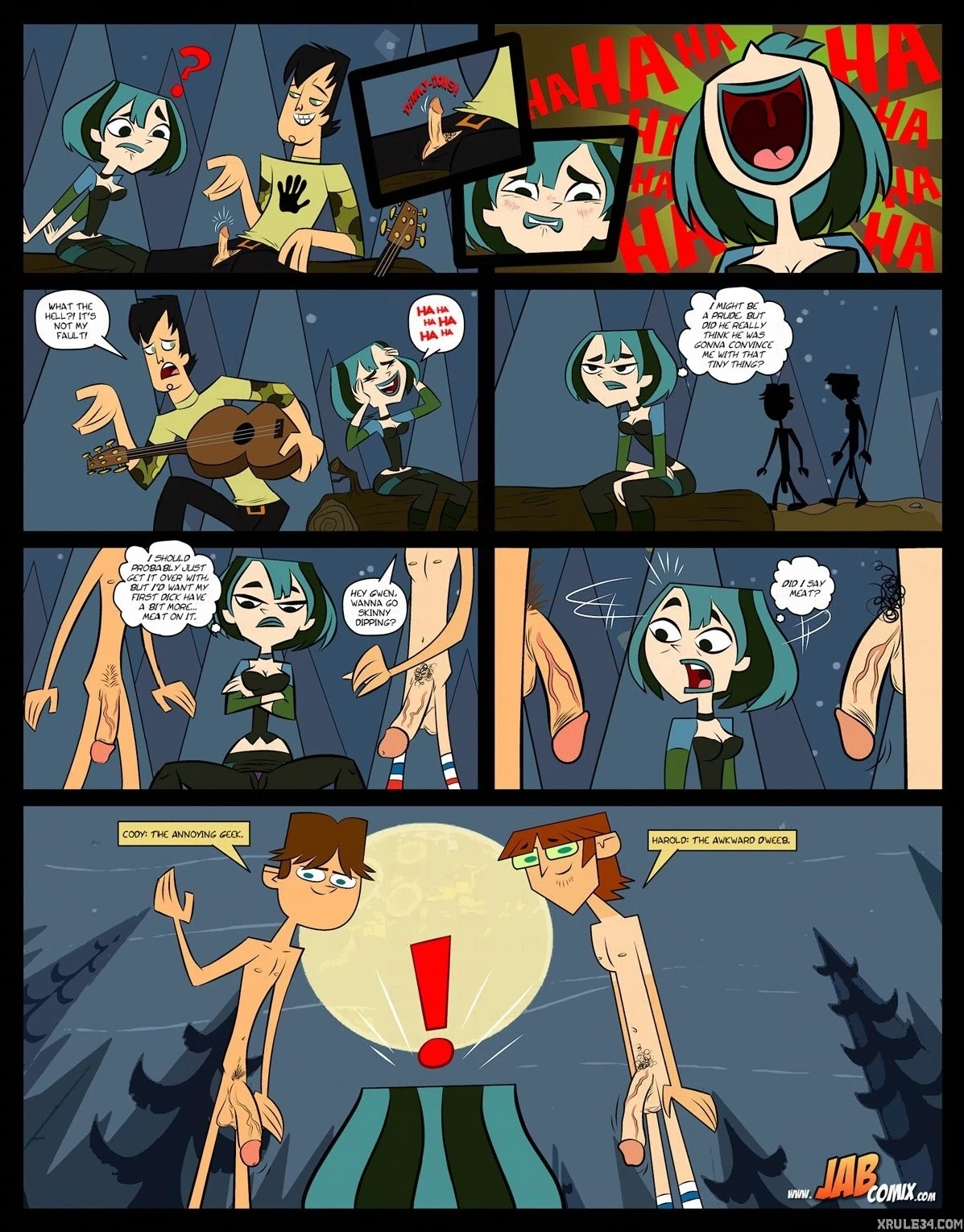 Total Fucking Drama porn comic picture 3