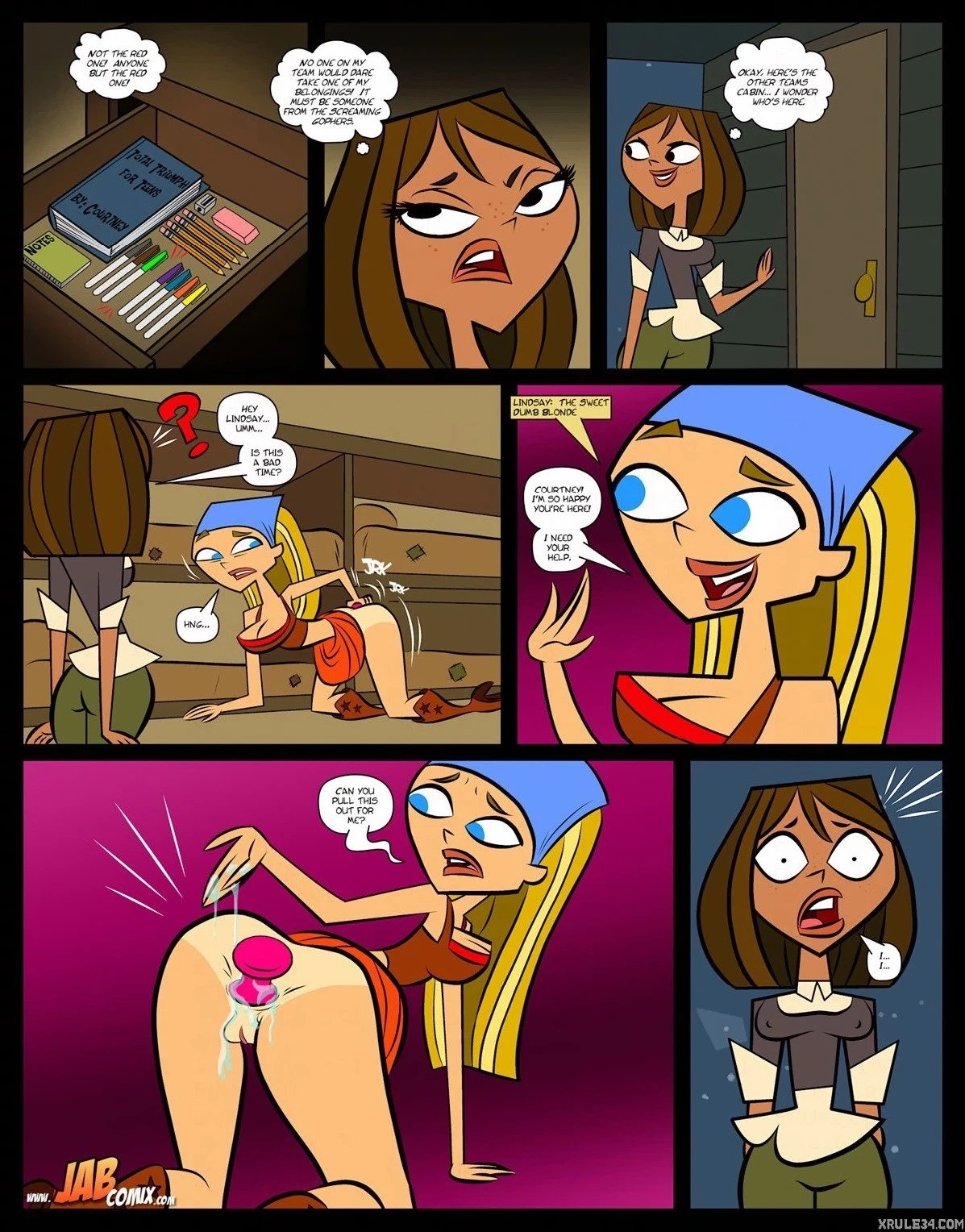 Total Fucking Drama porn comic picture 8