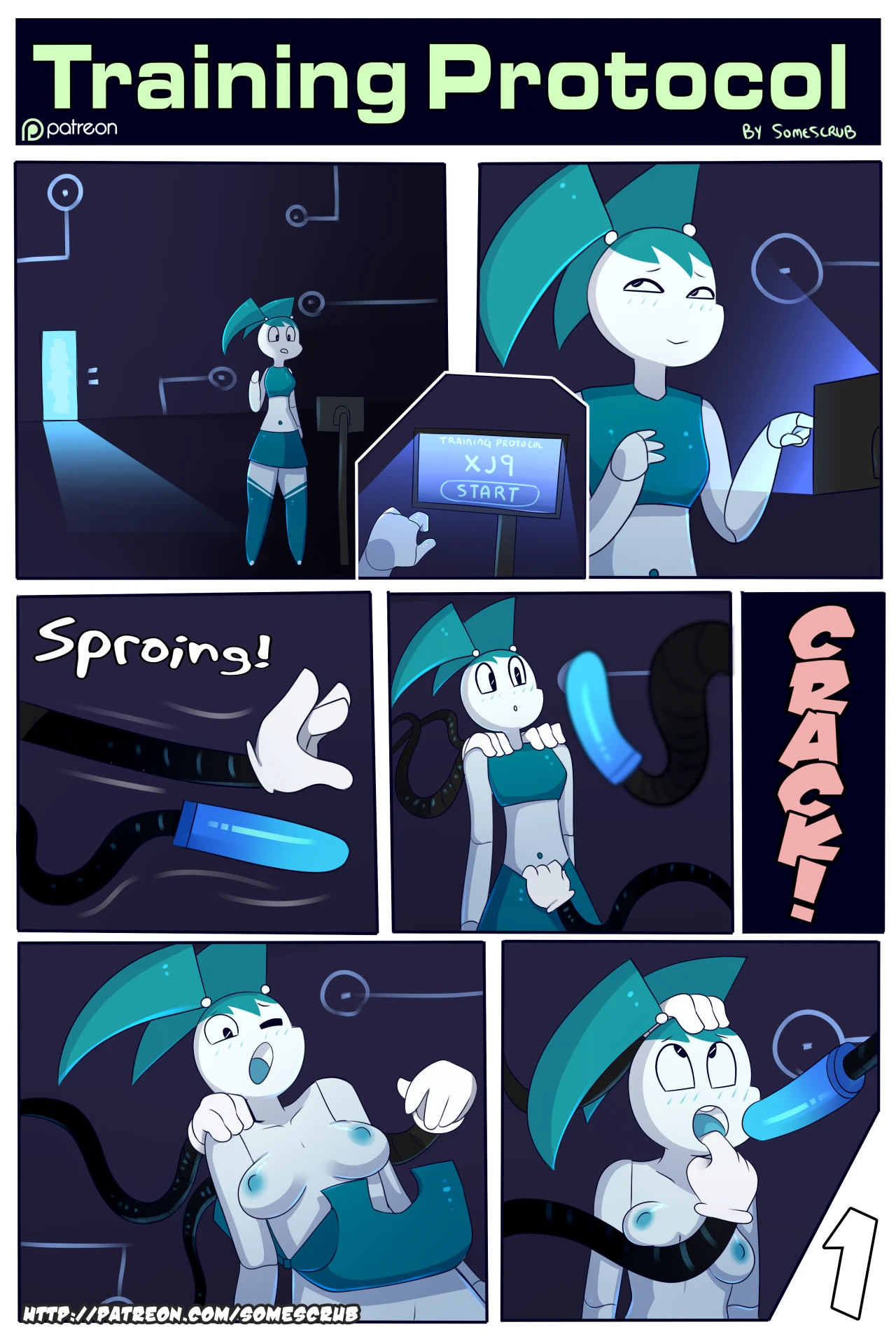 Training Protocol porn comic picture 1